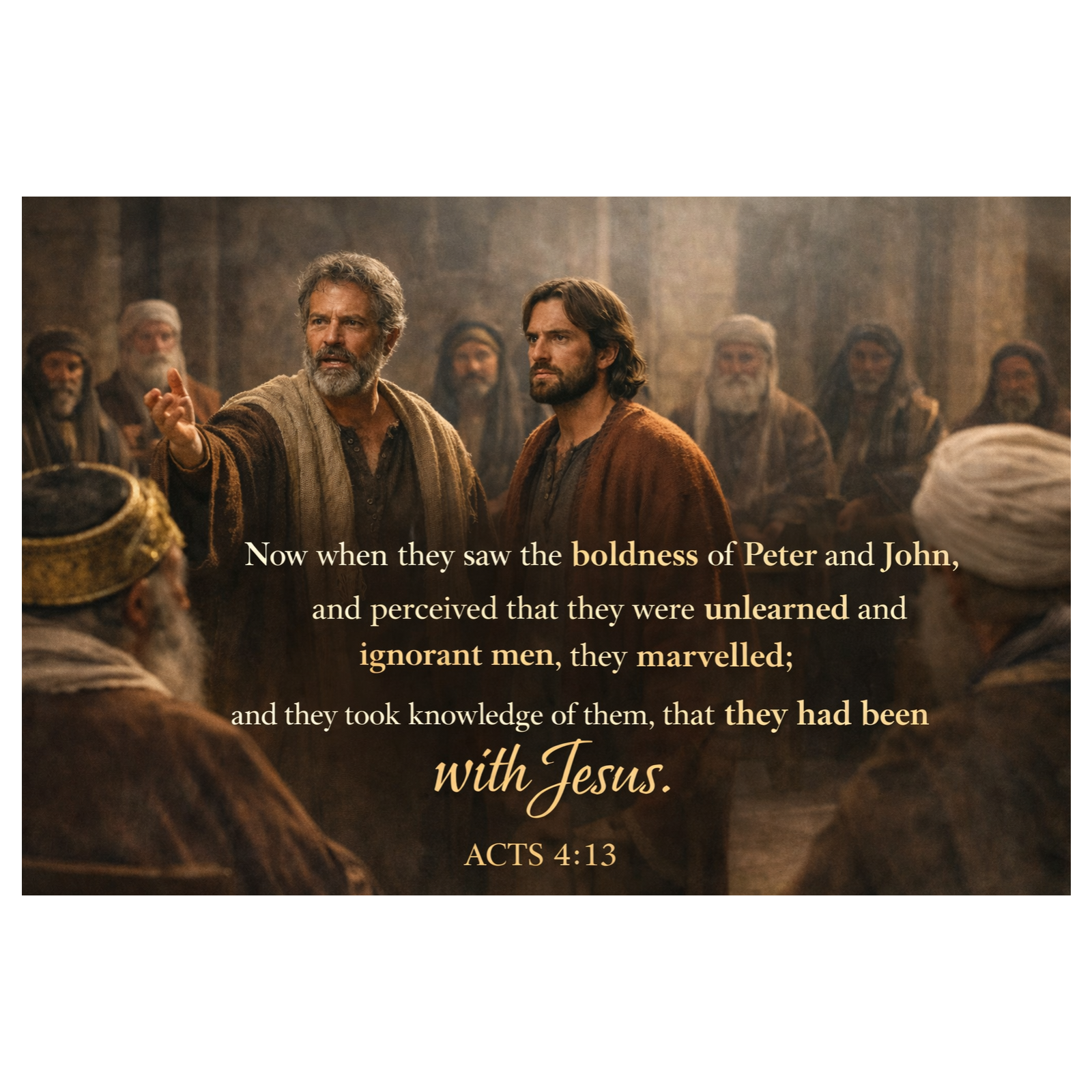They Knew They Had Been With Jesus | Acts 4:13 | Bold Faith episode artwork