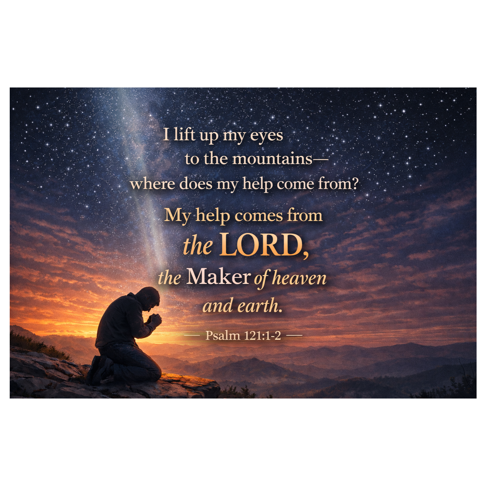 My Help Comes From the Lord | Psalm 121:1–2 | Prayer & Encouragement episode artwork
