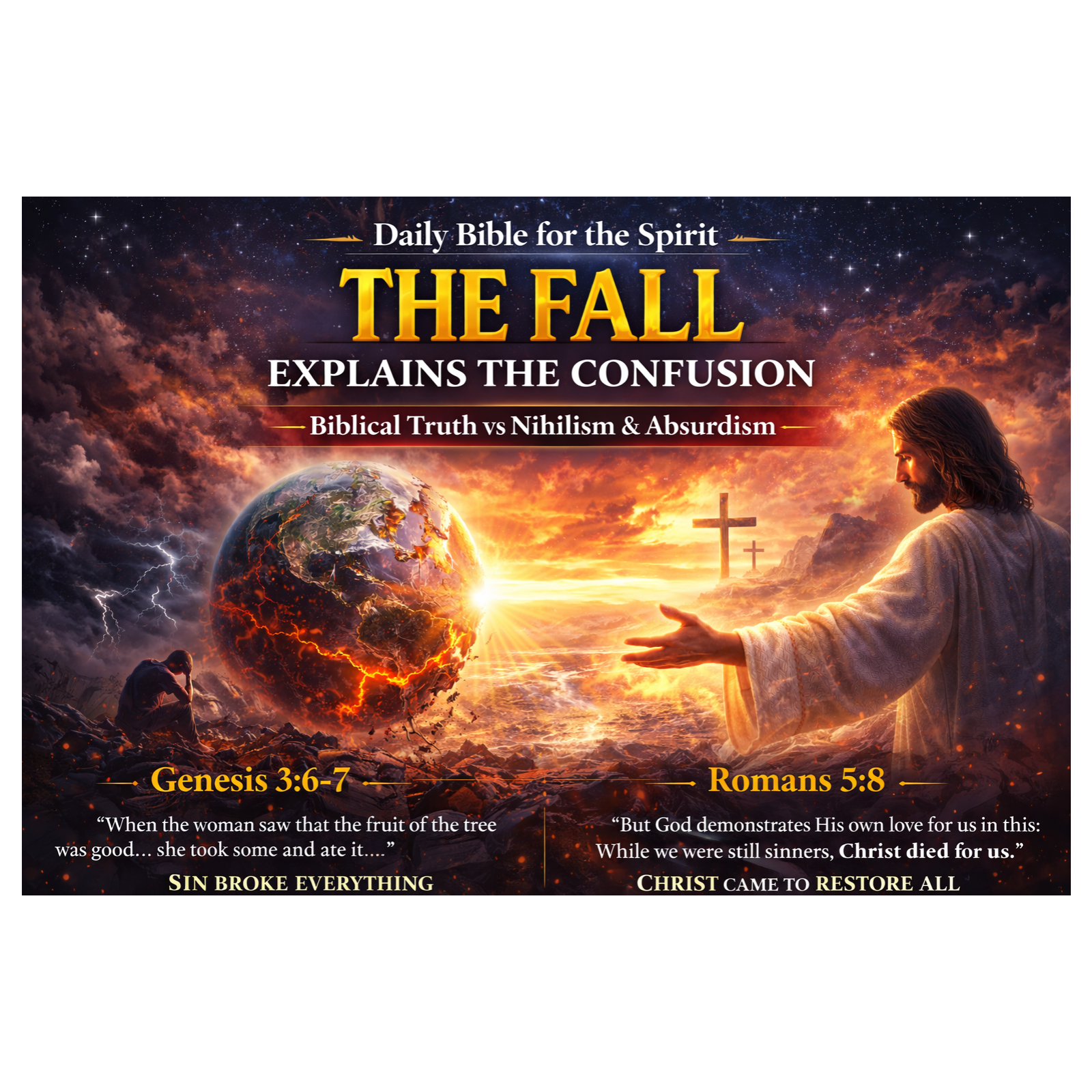 The Fall Explains the Confusion | Genesis 3:6–7 & Romans 5:8 | Biblical Truth episode artwork