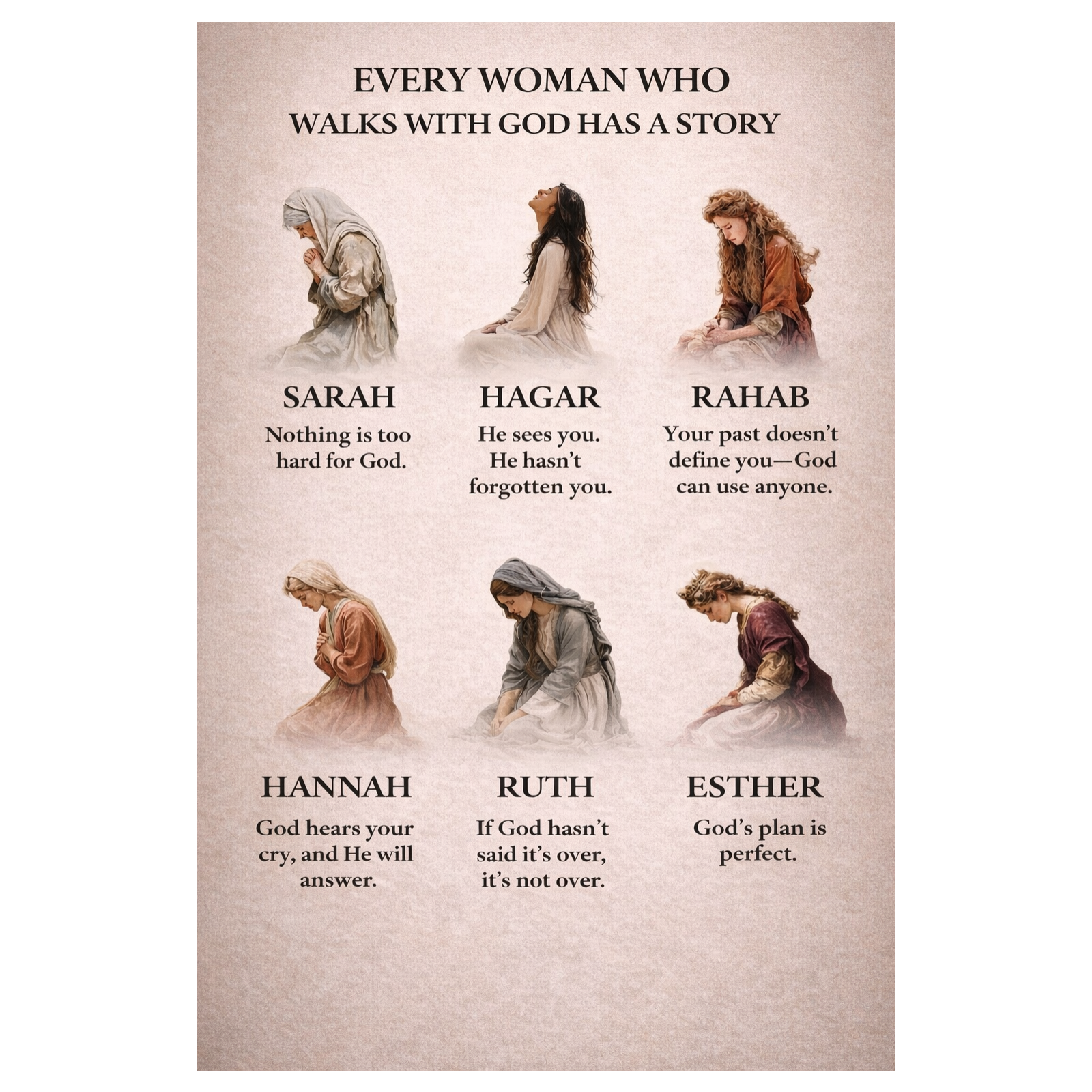 Every woman who walks with God has a story episode artwork