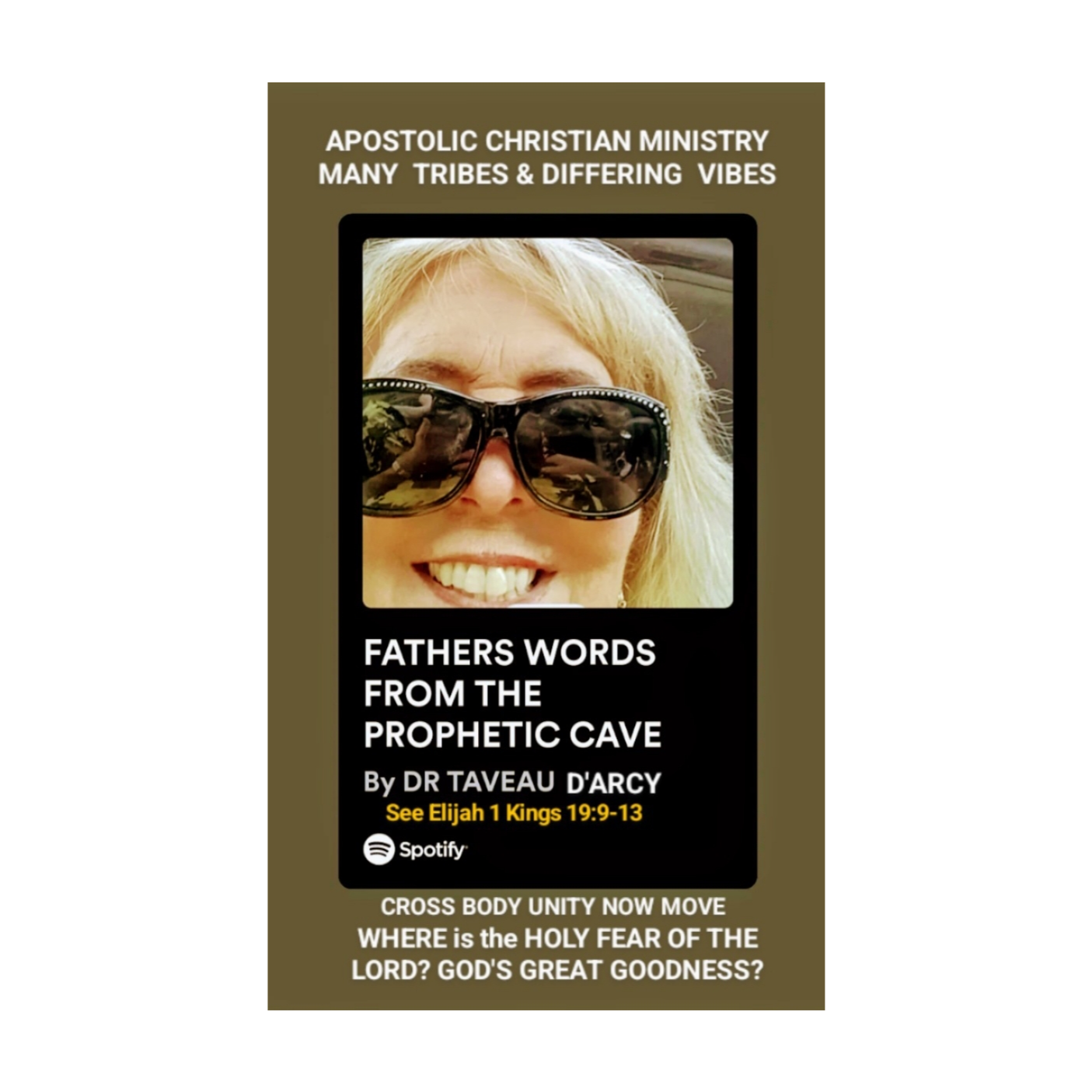 Dr. Taveau The Father's Words from the Prophetic Cave I Kings 19:9-13