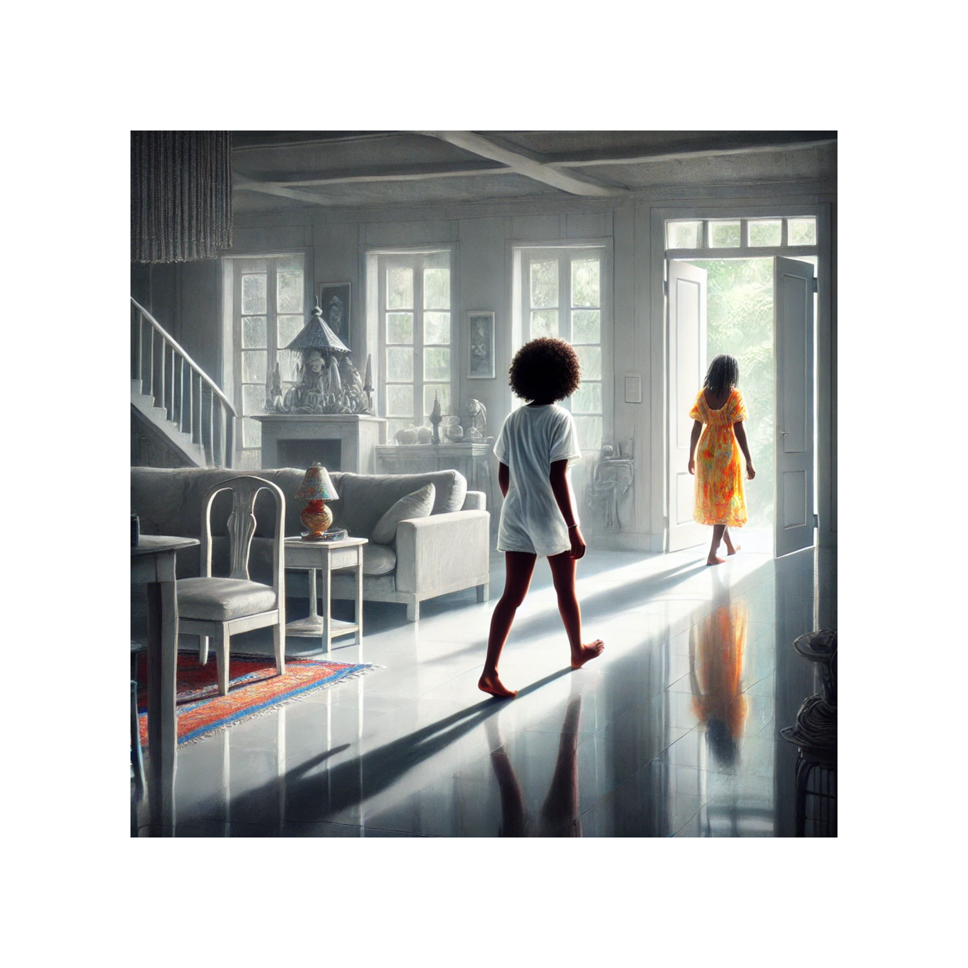 Solène Laga at the school of Voodoo