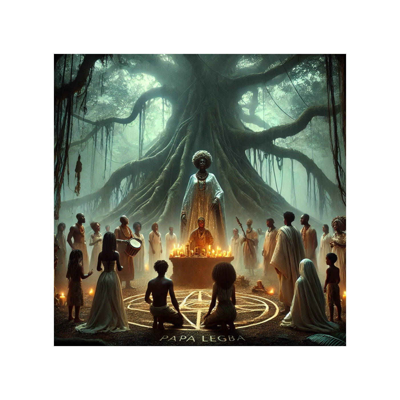 Solène Laga at the school of Voodoo