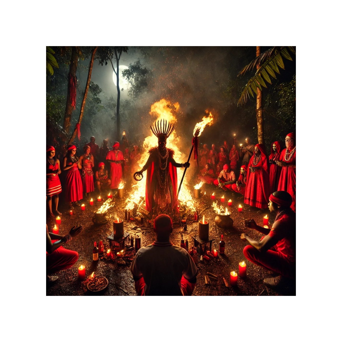 Solène Laga at the school of Voodoo