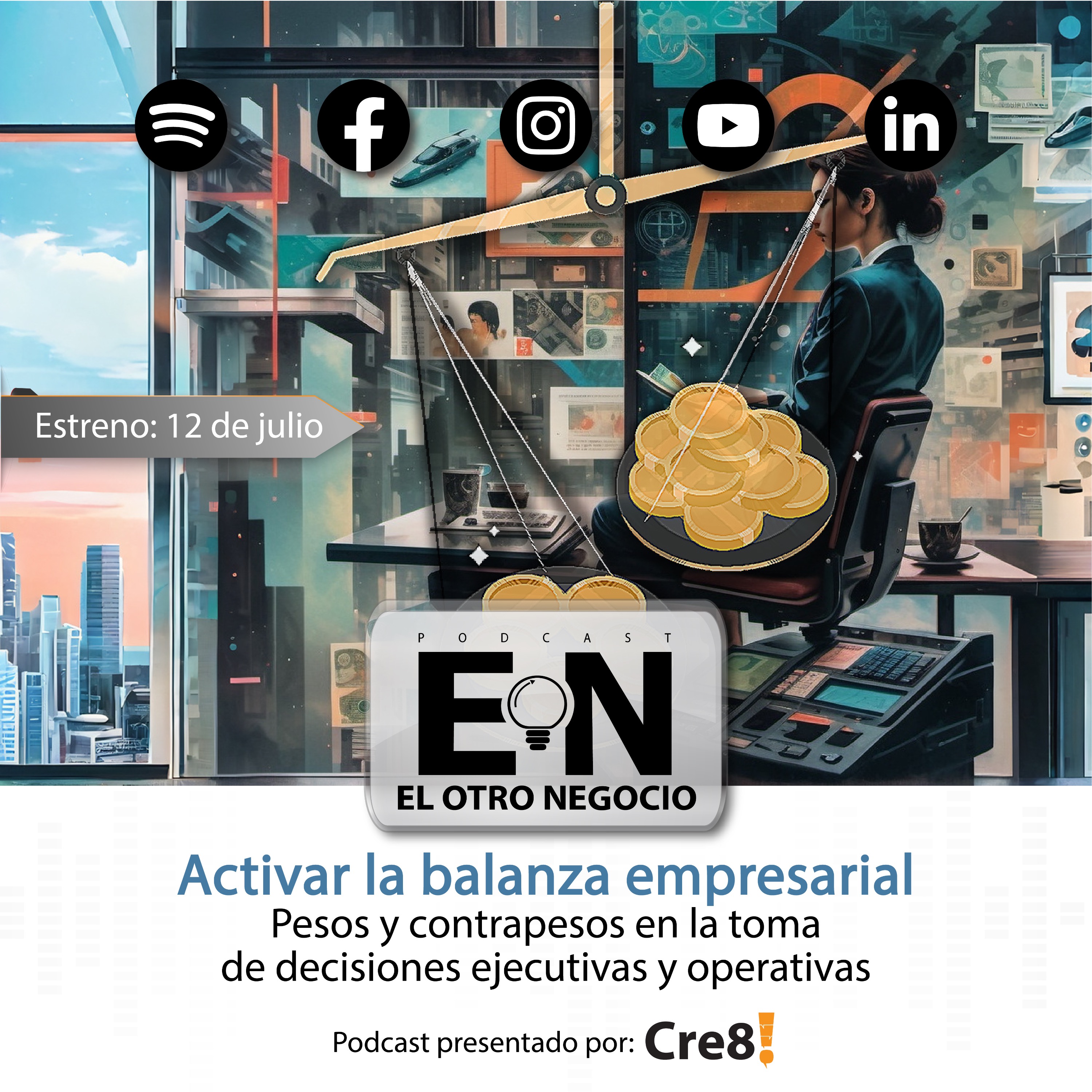 Activar la Balanza Empresarial: Pesos y contrapesos en la toma de decisiones ejecutivas y operativas.