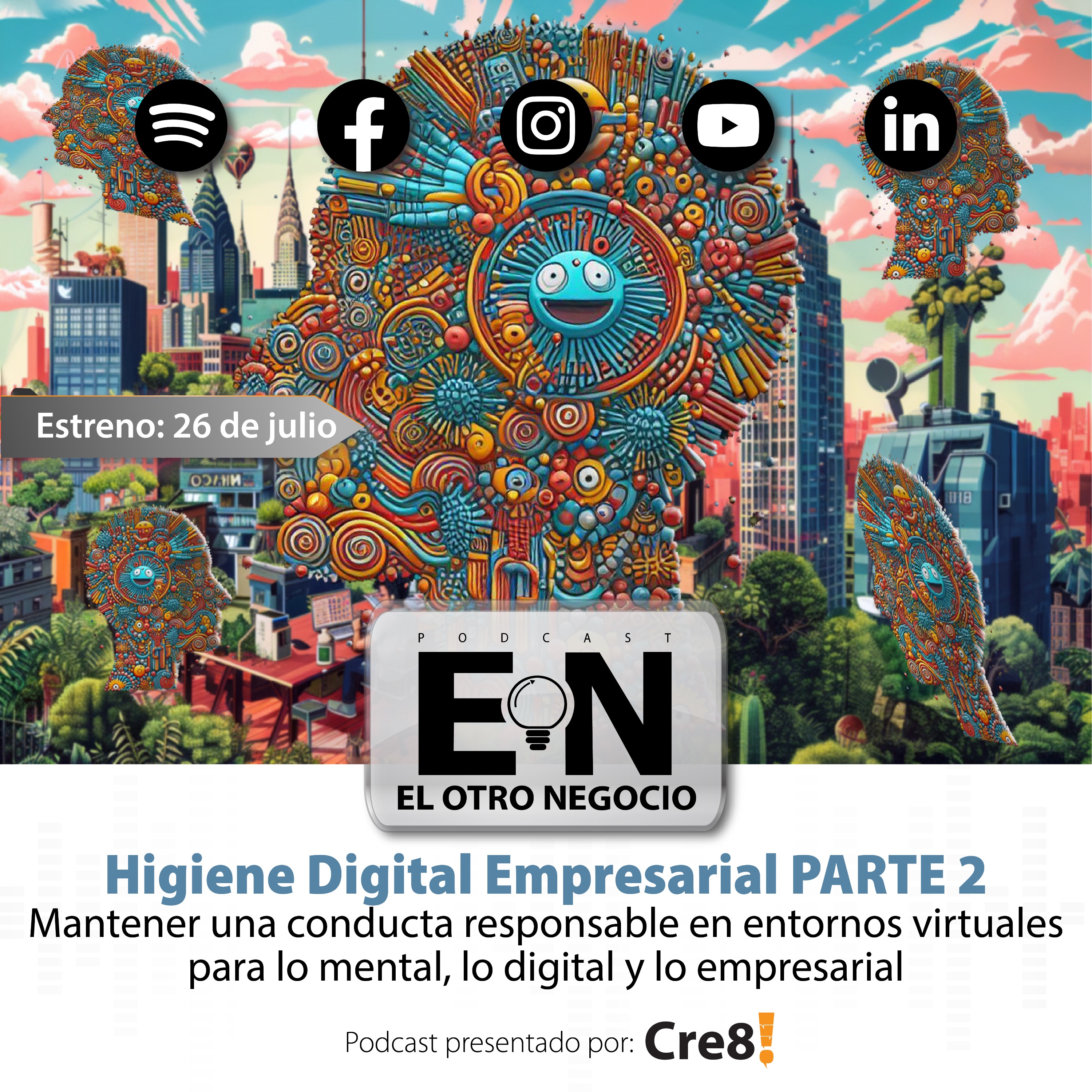 Higiene Empresarial Parte II : Mantener una conducta responsable en entornos virtuales para lo mental, lo digital y lo empresarial.