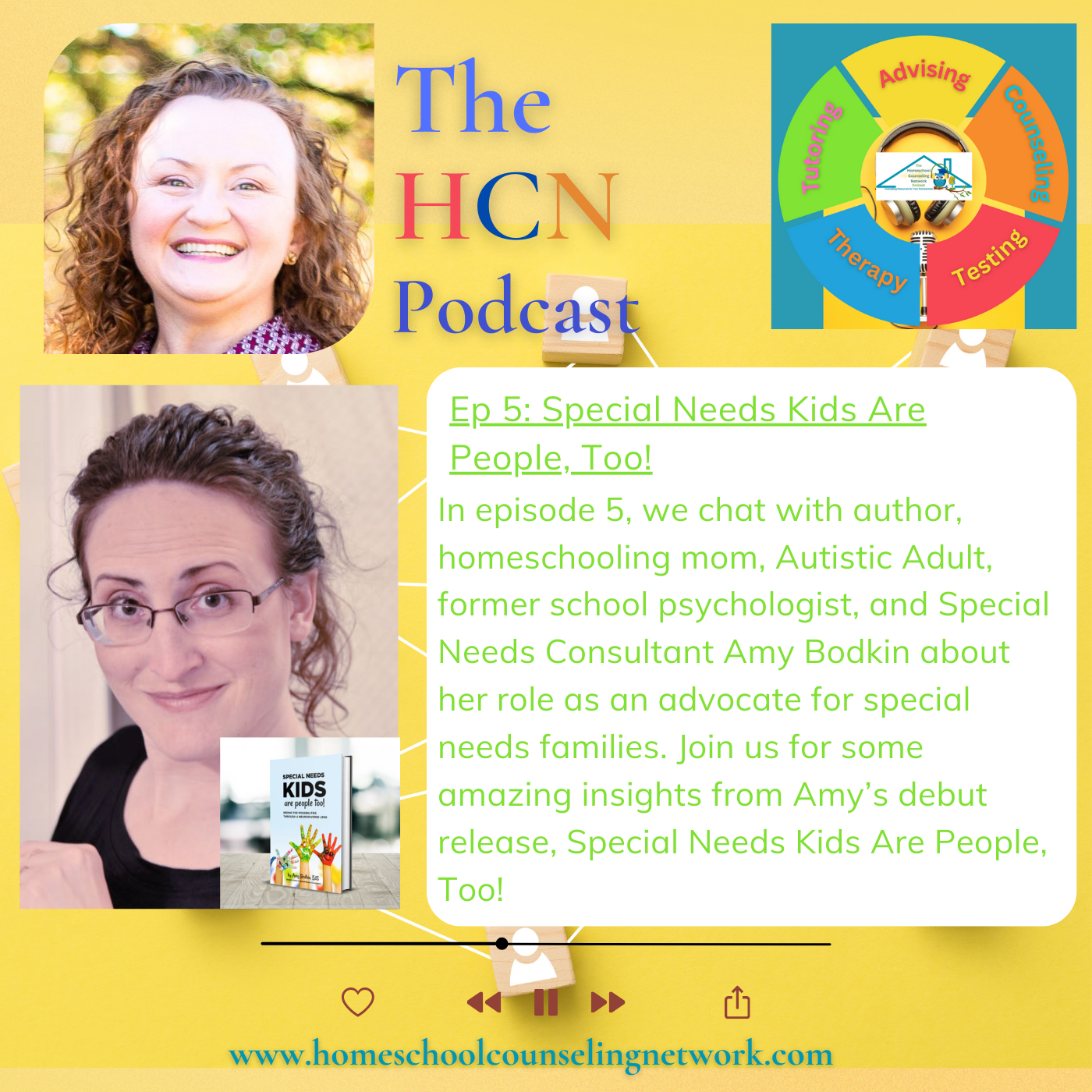 The HCN Podcast – Episode 5: Special Needs Kids Are People, Too!