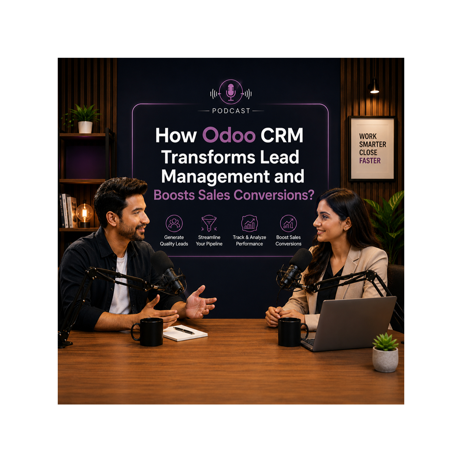 How Odoo CRM Transforms Lead Management and Boosts Sales Conversions? episode artwork