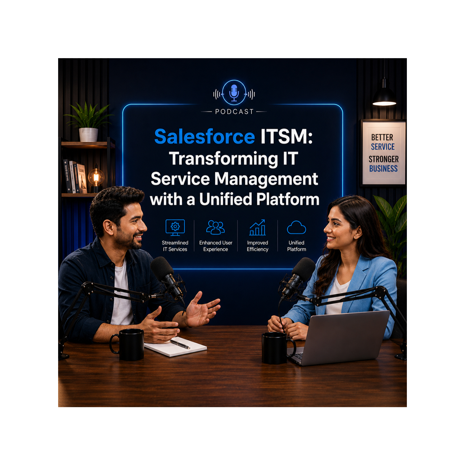 Salesforce ITSM: Transforming IT Service Management with a Unified Platform episode artwork