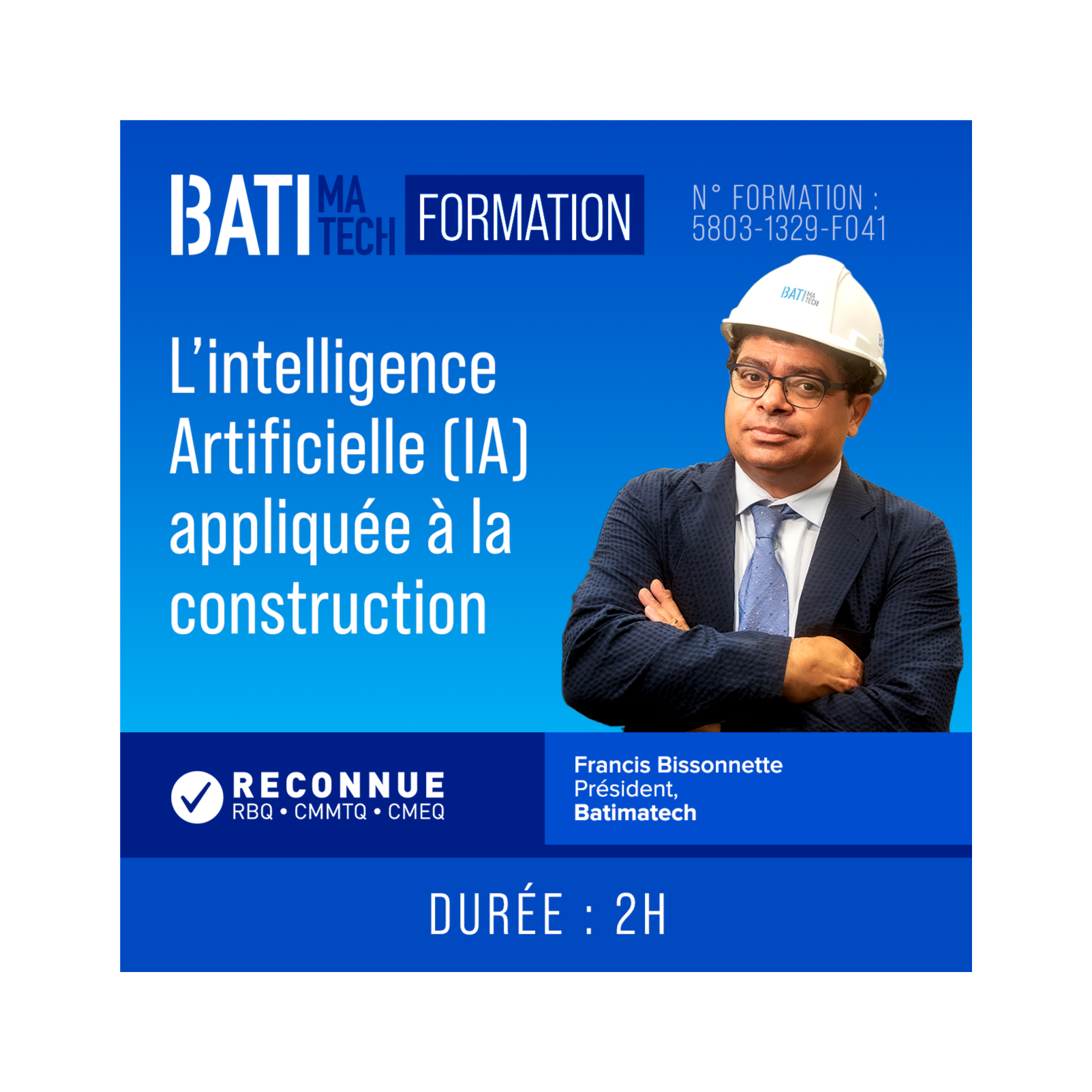  L’intelligence Artificielle (IA) appliquée à la construction  episode artwork