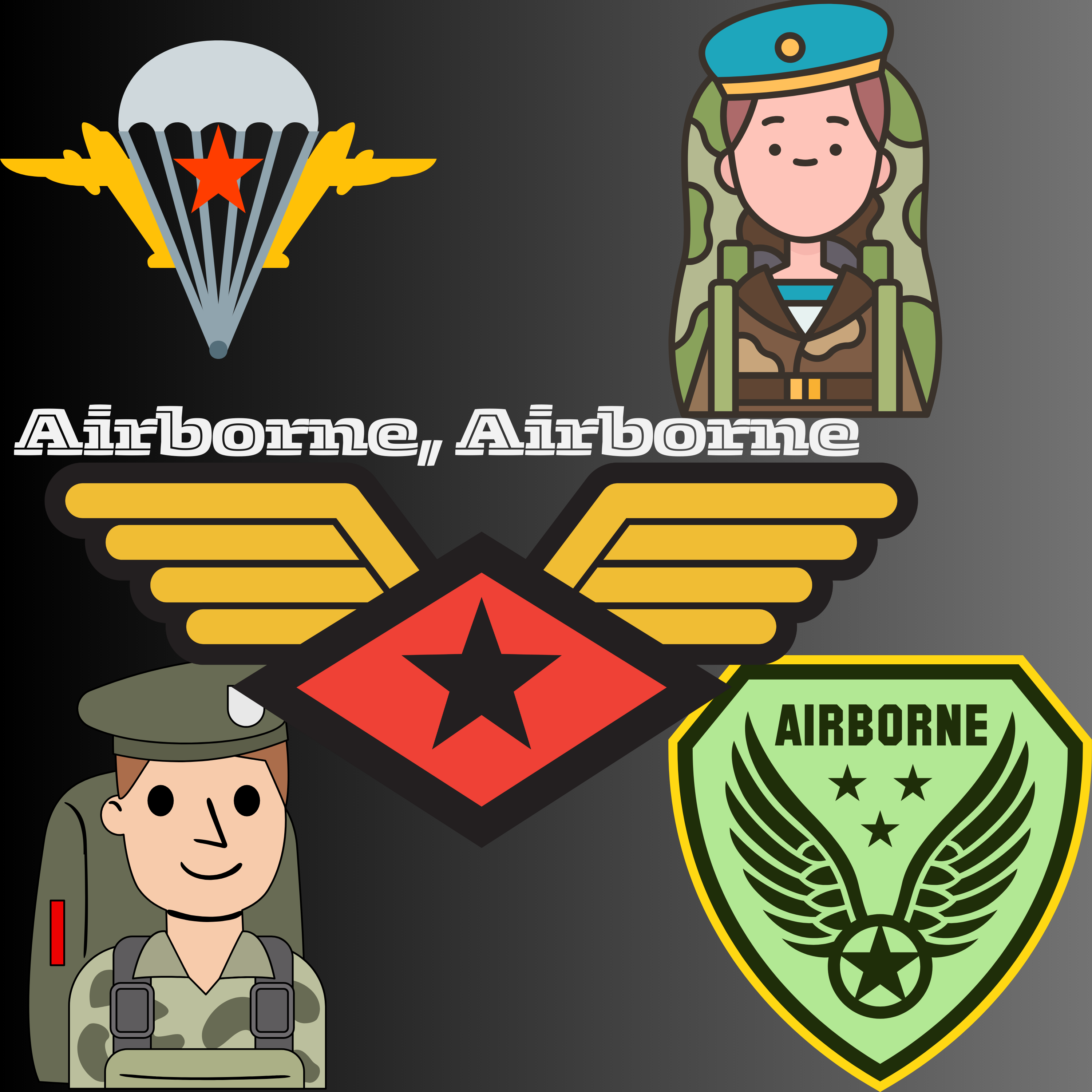 #Airborne Rhythms: Cadences of the Sky Soldiers.