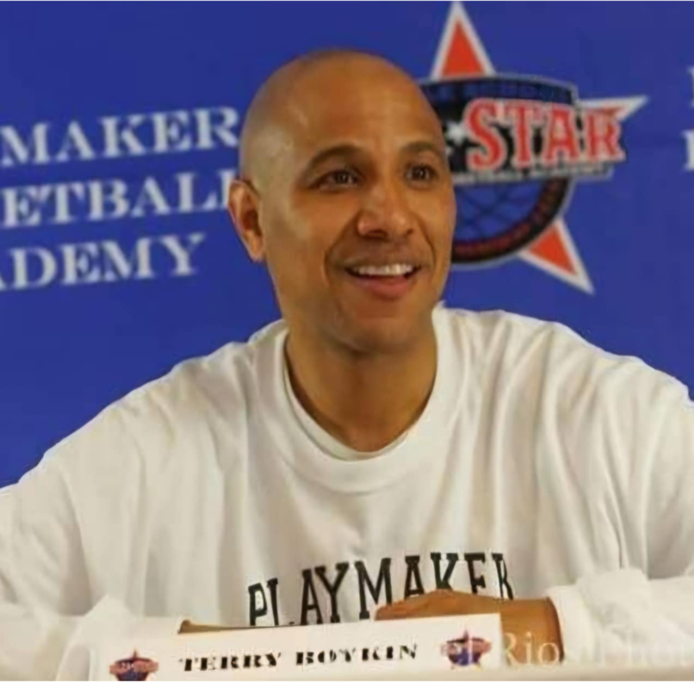 Dr. Woods sits on the bench with Mr. Terry Boykin 🏀 (Playmakers Basketball Academy) 🏀 episode artwork