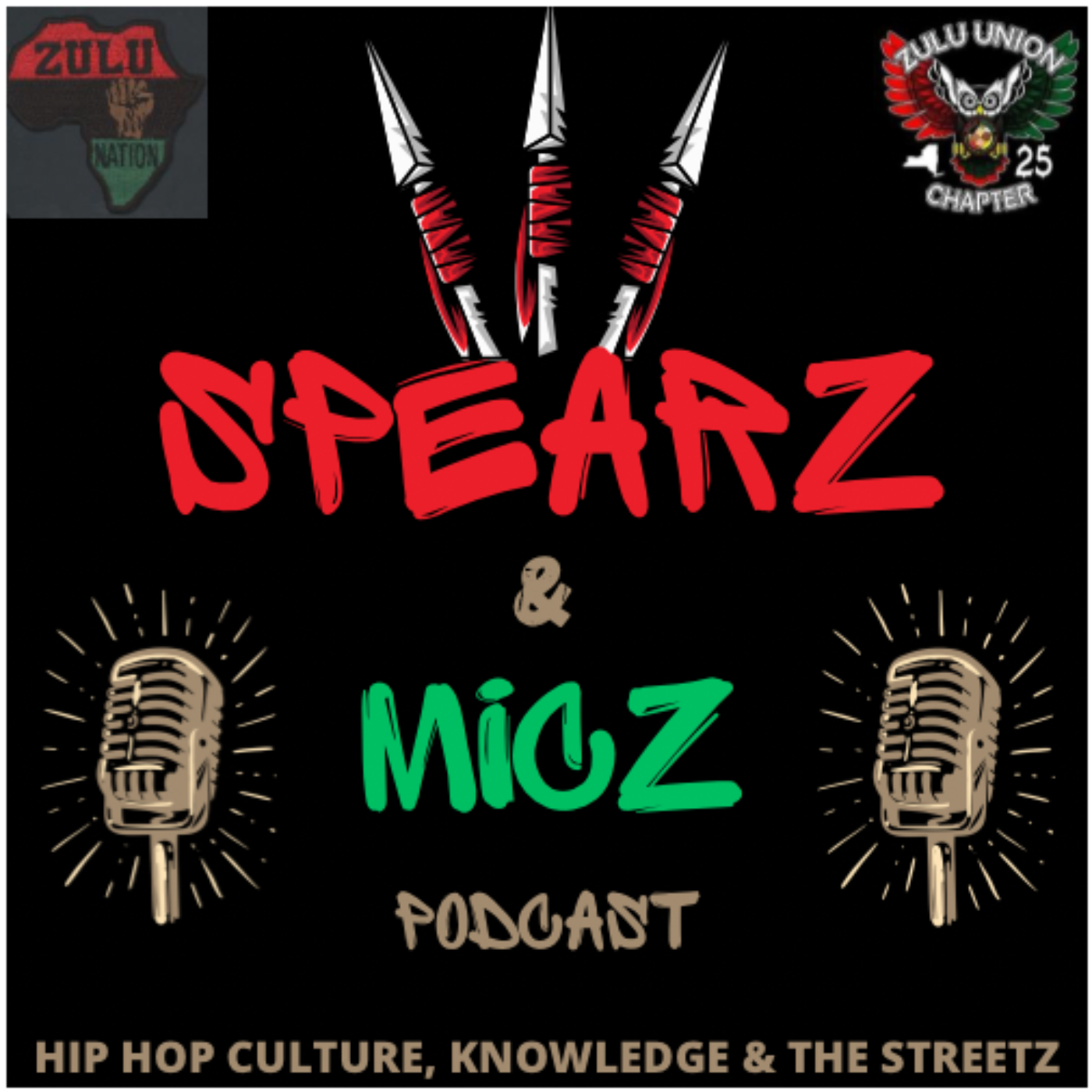 Logo of the podcast Spearz & Micz Podcast