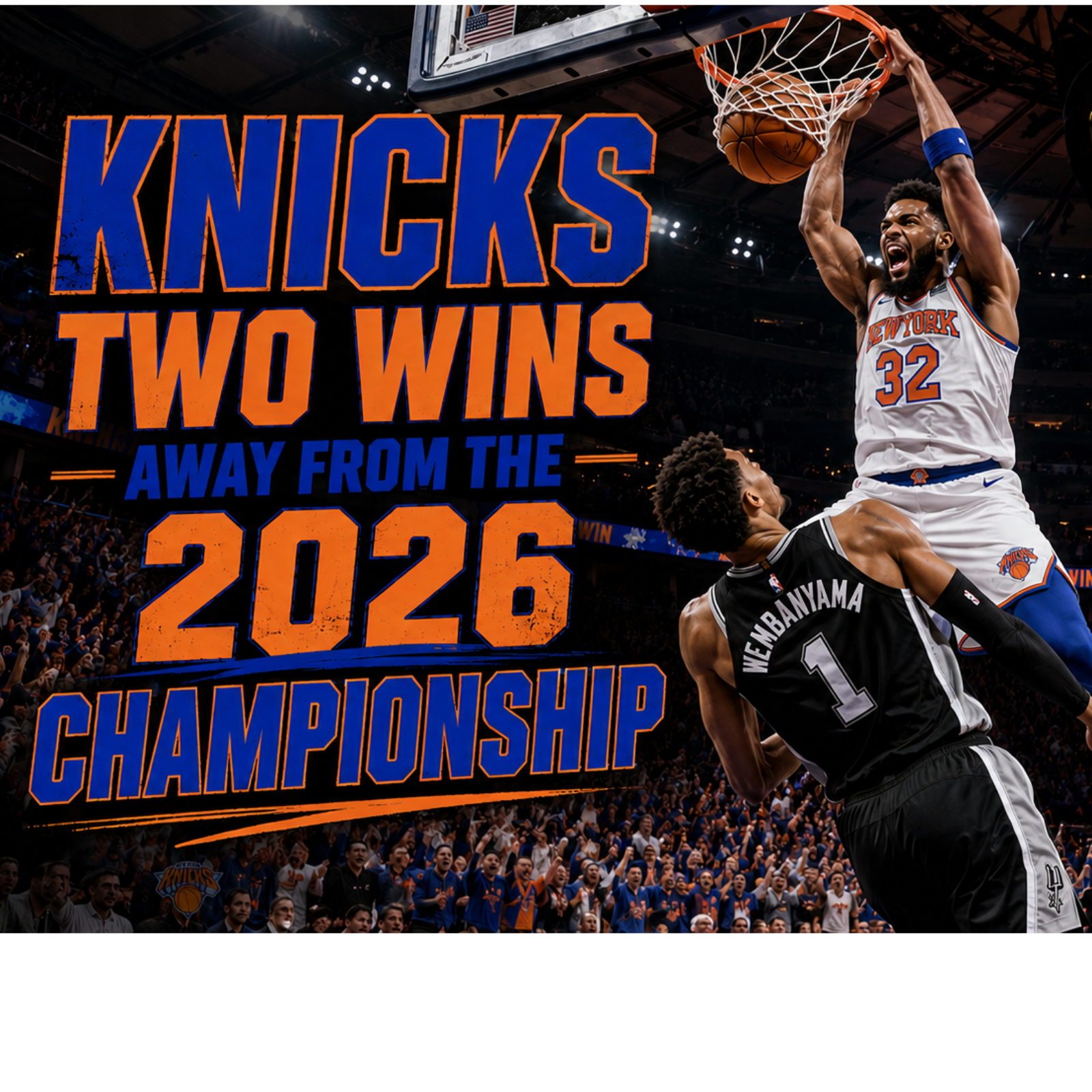 Episode 146 Knicks Two Wins Away From Championship episode artwork