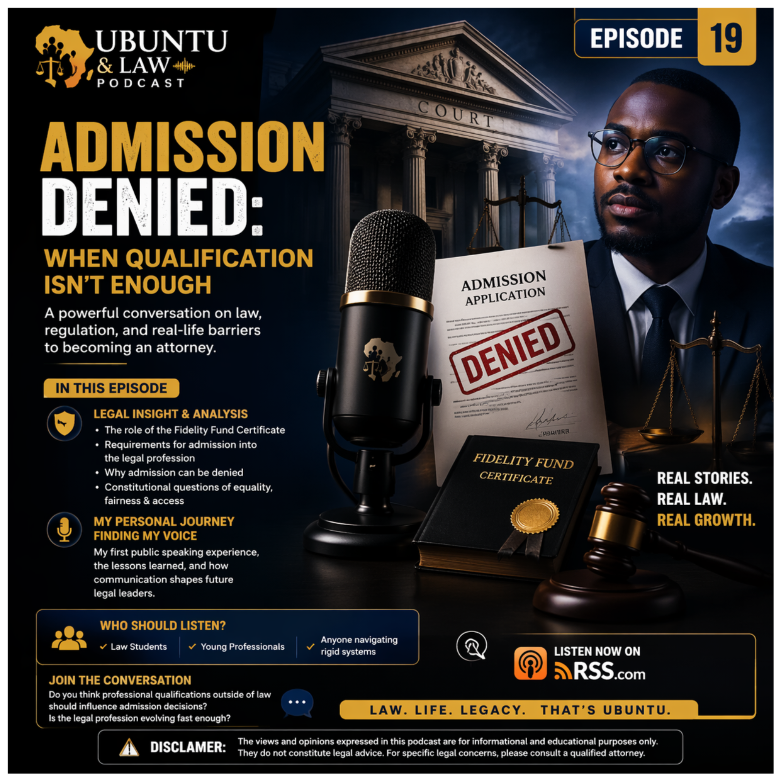 post easter holidays/admission denied/first public speaking expreience episode artwork