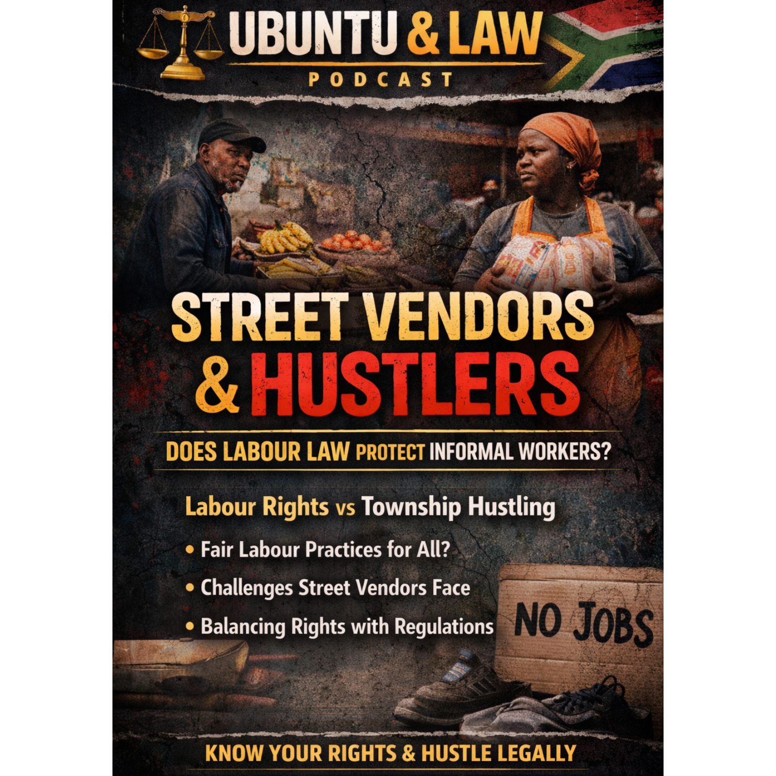 EPISODE 21 STREET VENDORS AND/OR HUSTLERS/DOES LABOUR LAW PROTECT INFORMAL SETTLEMENT episode artwork