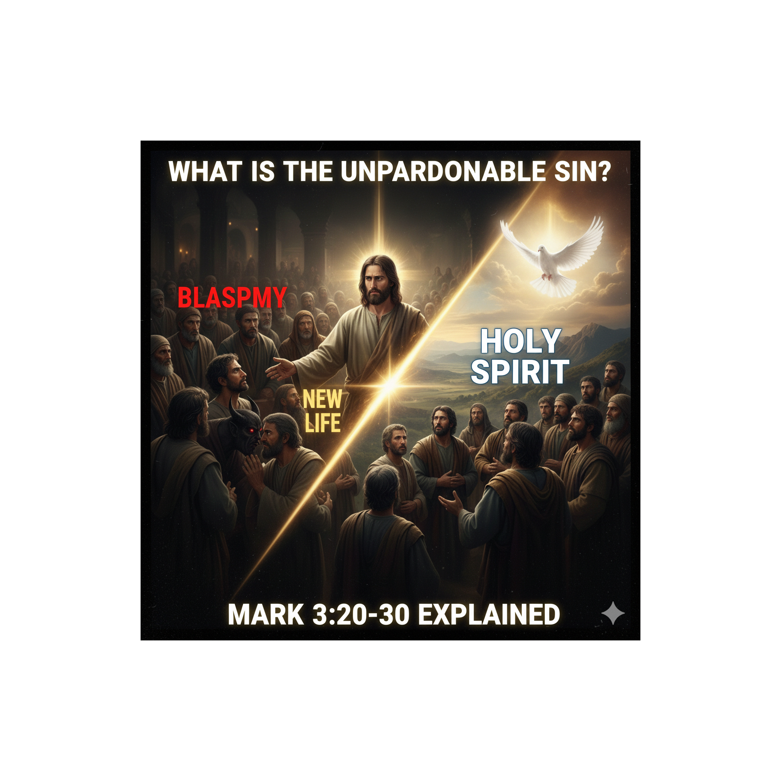 Mark Chapter 3:16-35 Was Jesus Crazy? And what is the unpardonable sin? episode artwork