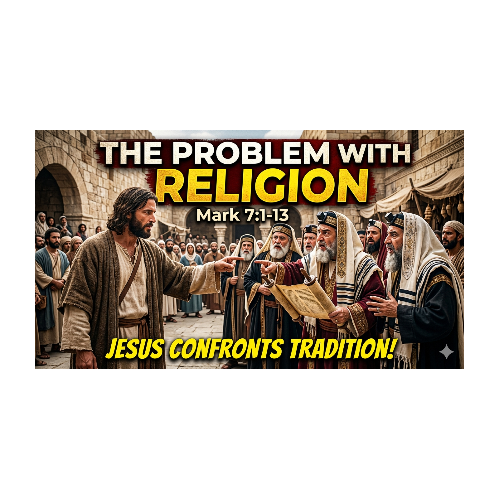 Mark 7:1-13 The problem with religion episode artwork