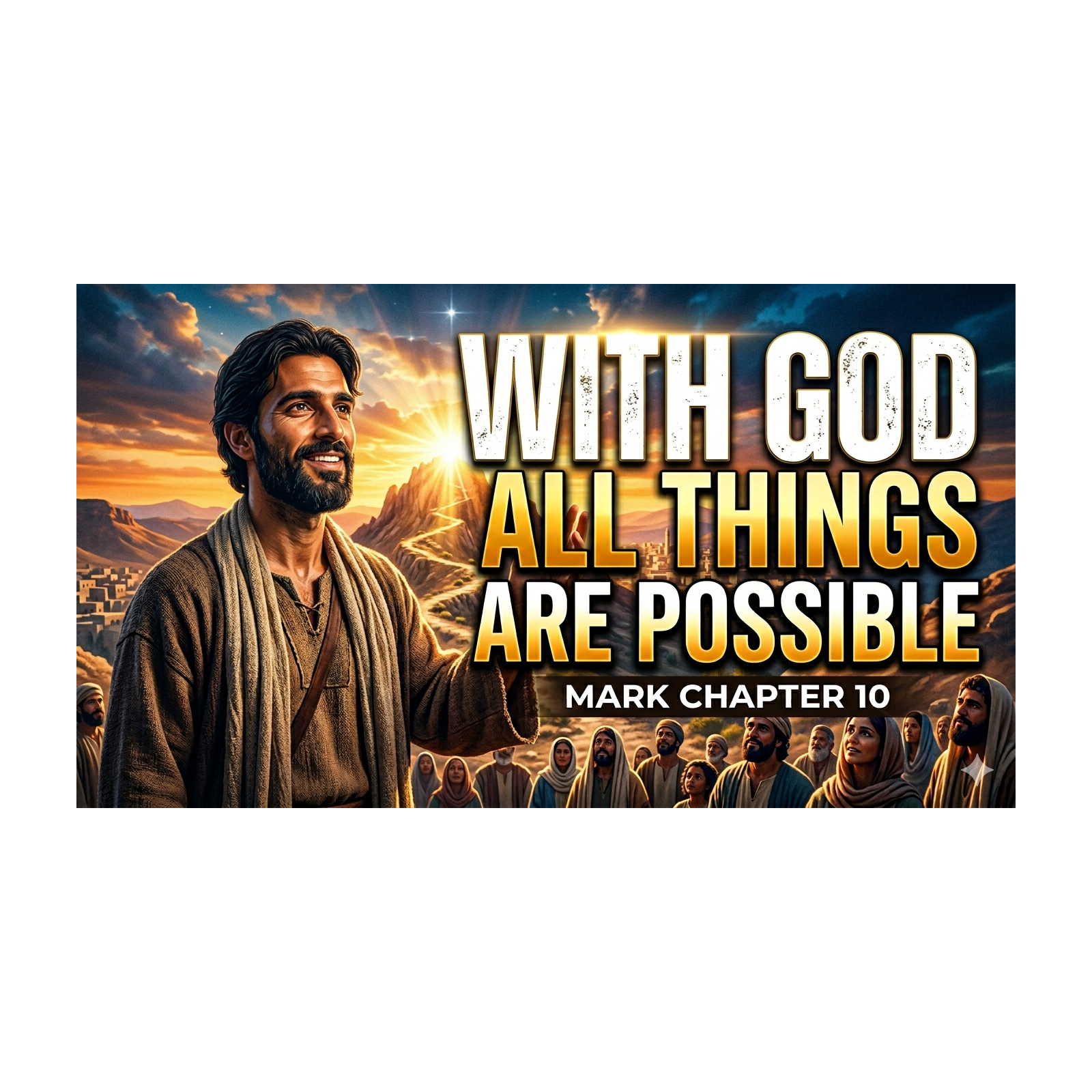 With God all things are possible | Mark Chapter 10 episode artwork