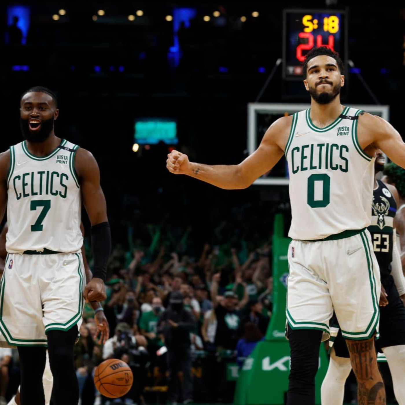 The "dilemma" of the Boston Celtics episode artwork