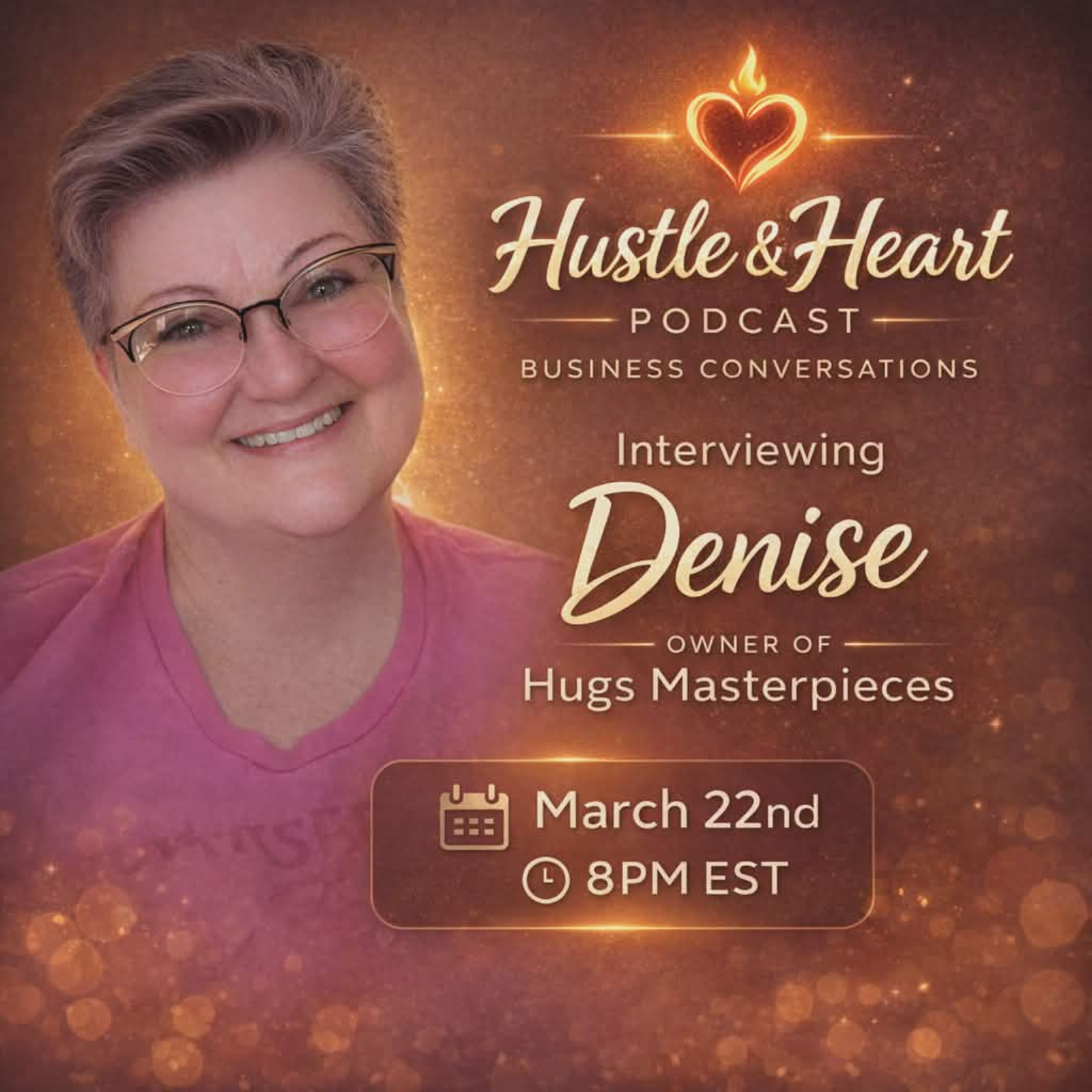 Welcome To Denise's Journey - Owner of Hugs Masterpieces  episode artwork