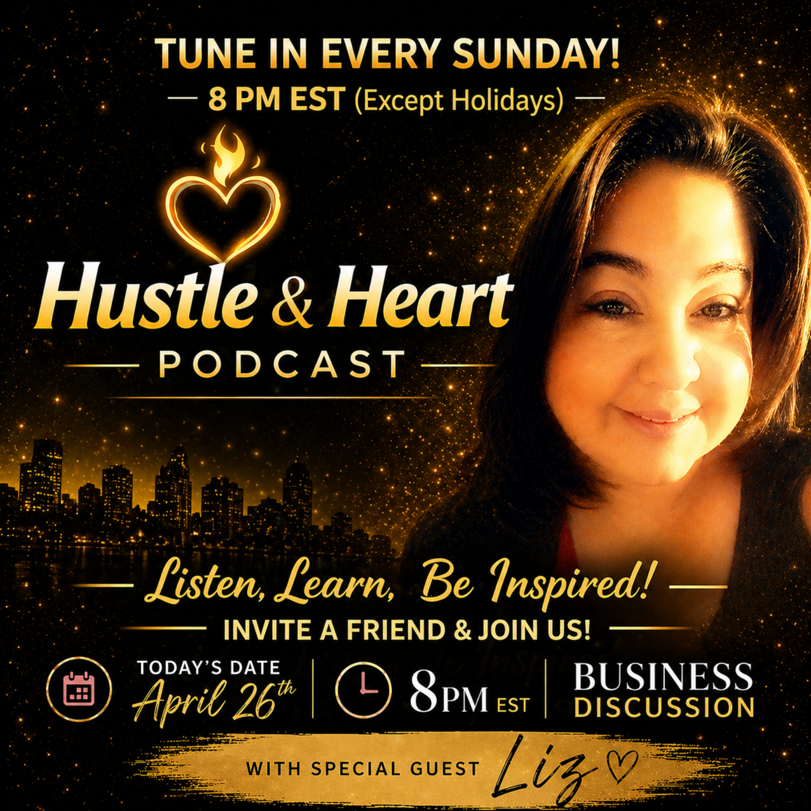 Discover Liz's Journey with our Business Discussion episode artwork