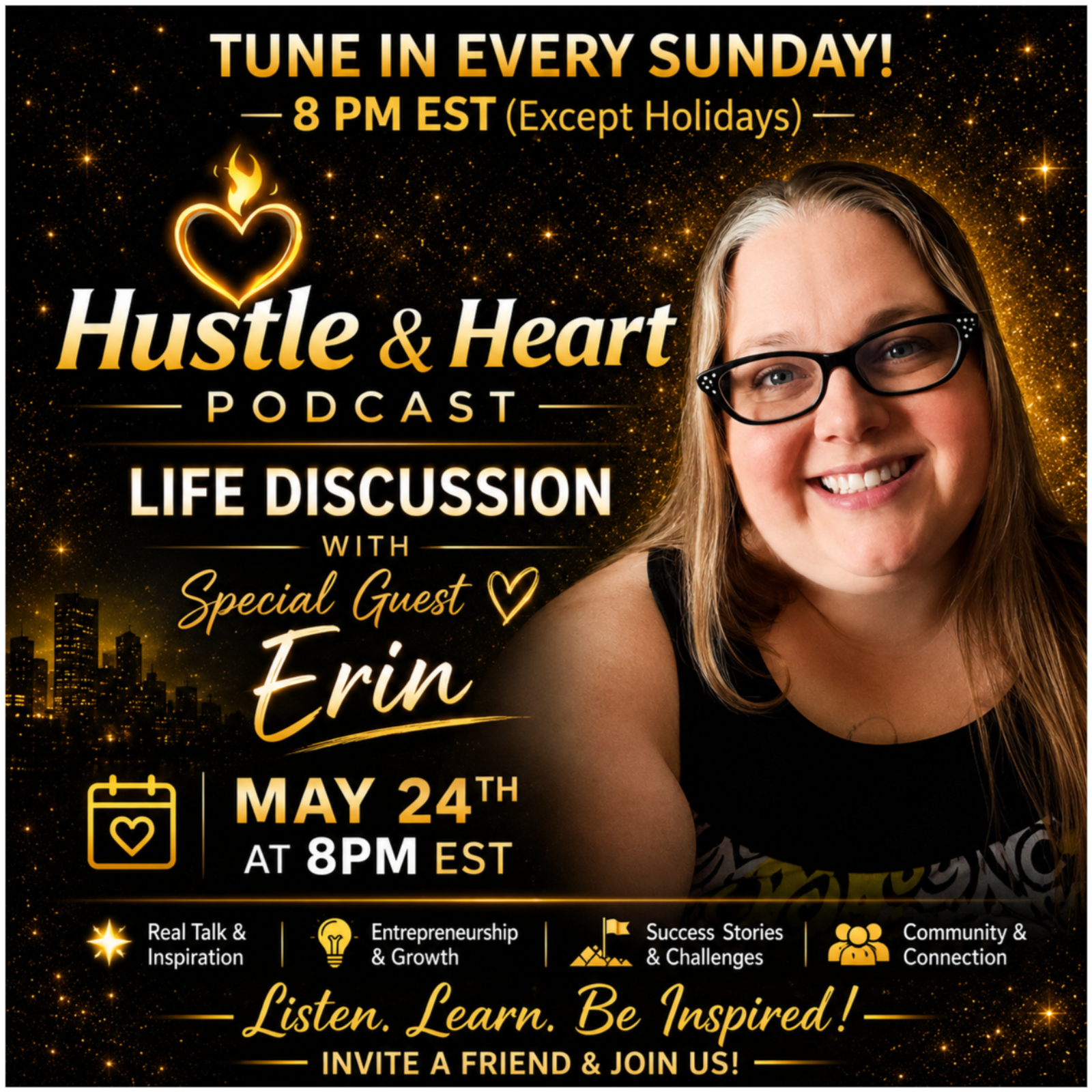 Life Discussion: Let's get to know Erin  episode artwork