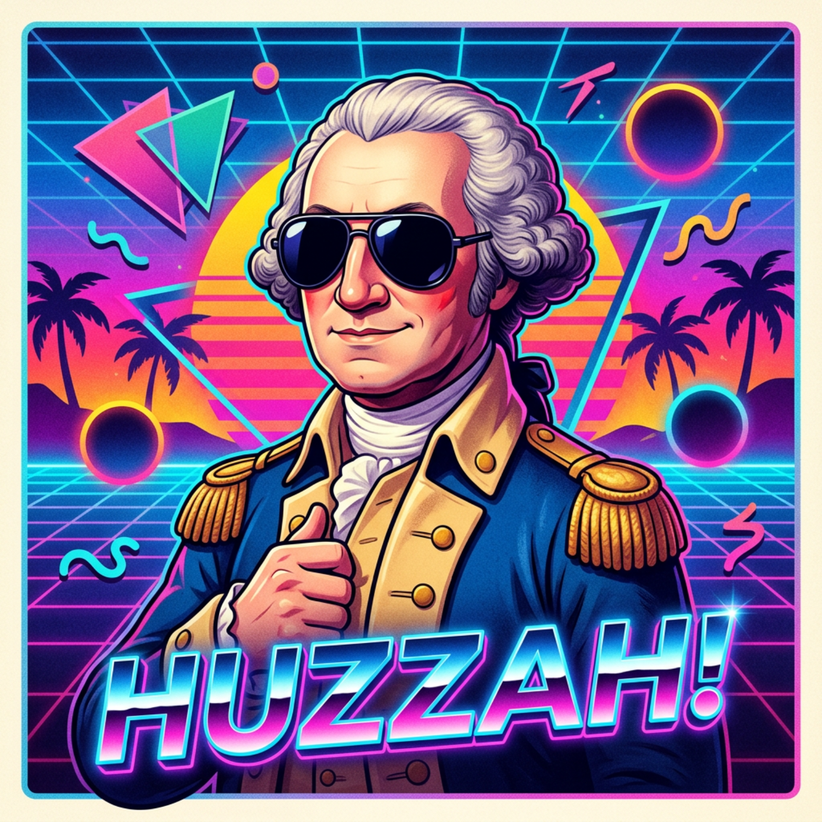 HUZZAH! podcast artwork