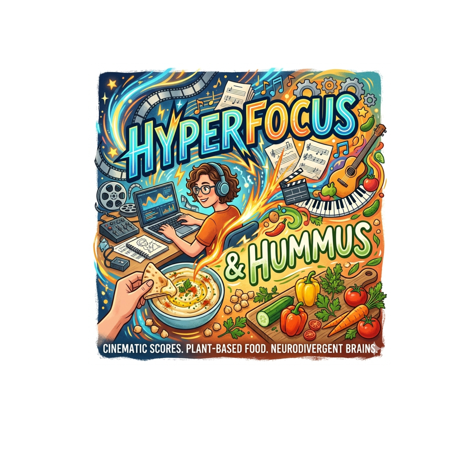 Hyper Focus and hummus