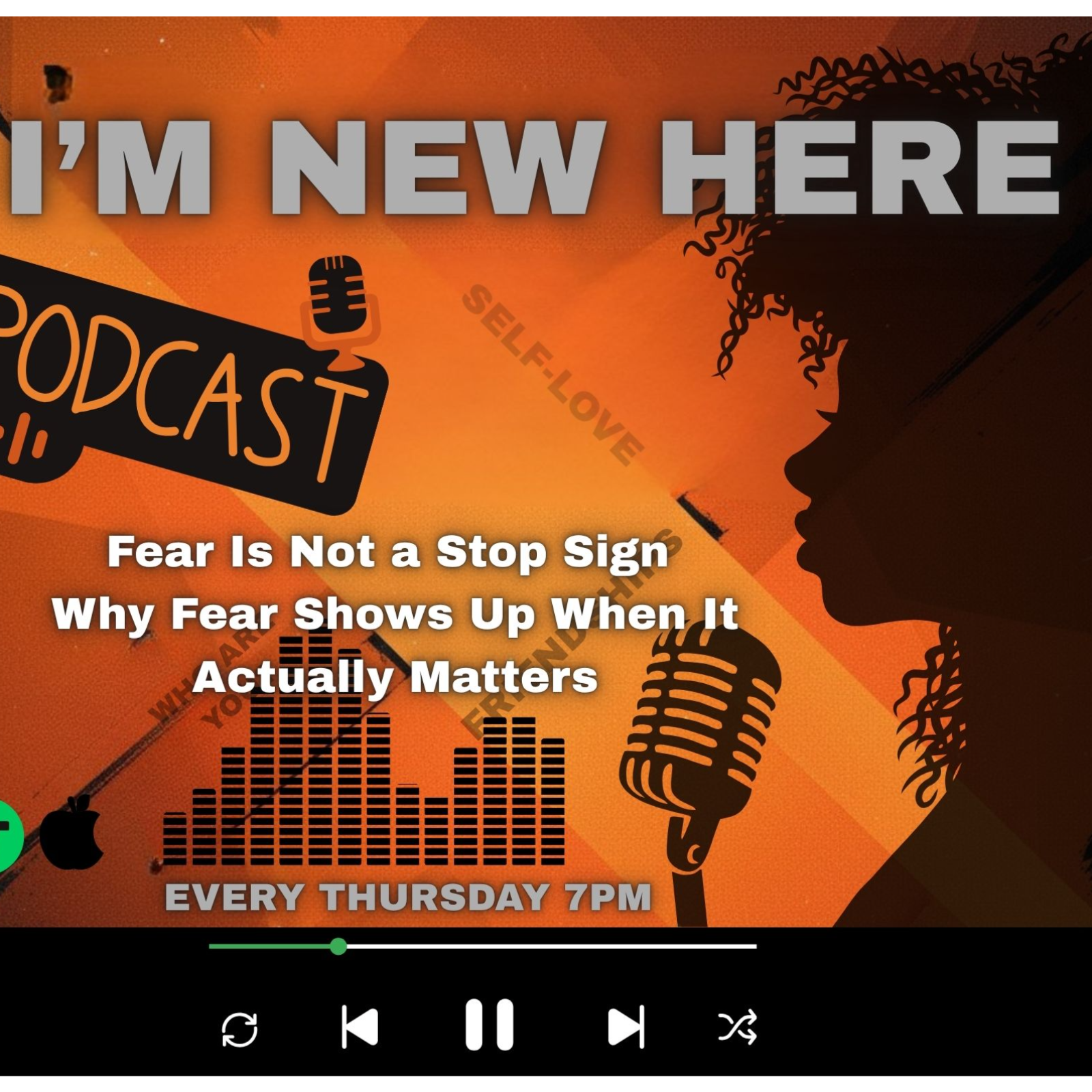 Fear isn’t always a warning to stop… sometimes it’s a sign that what you’re doing actually matters. episode artwork