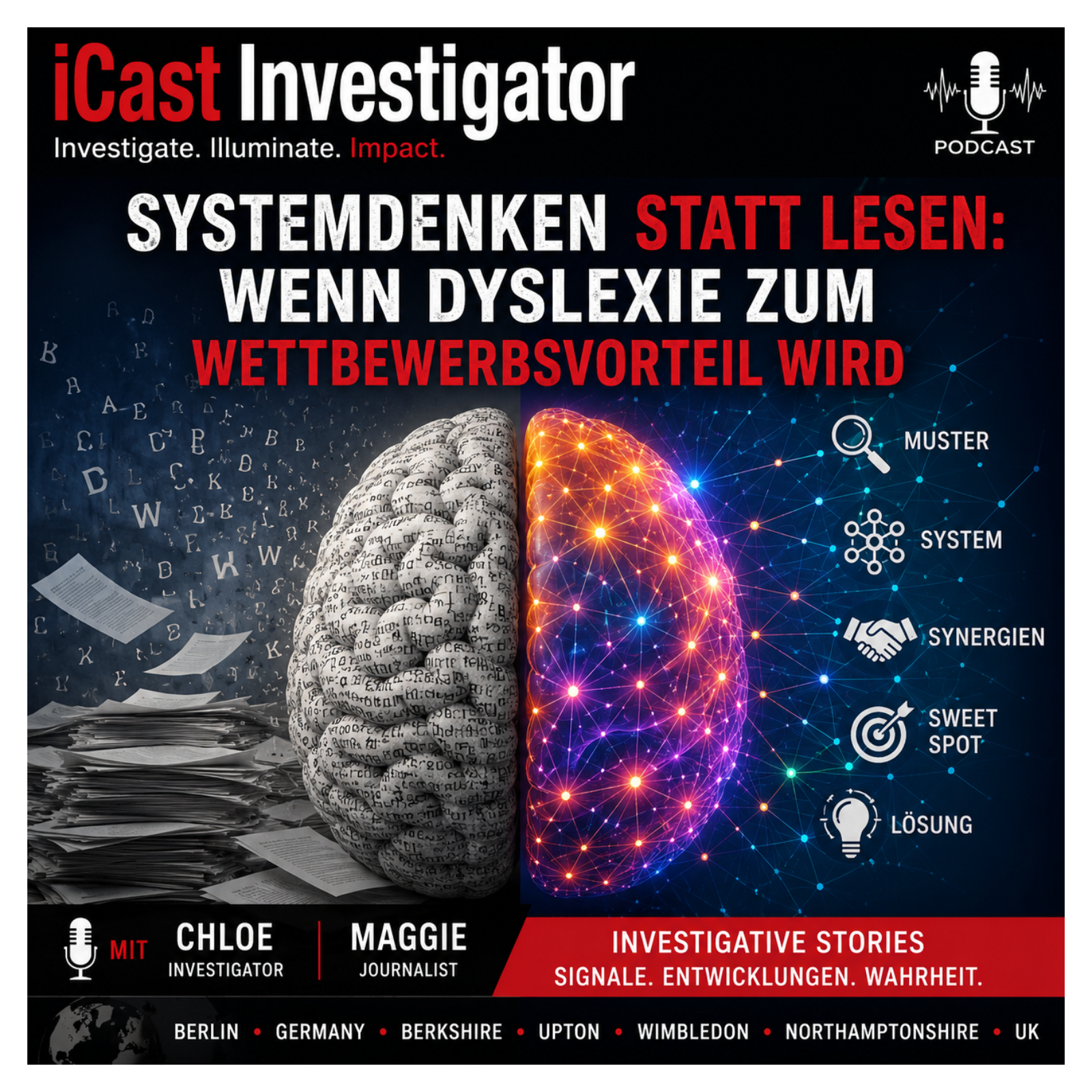 iCast Investigator: Systemdenken statt Lesen  - Wenn Dyslexie zum Wettbewerbsvorteil wird episode artwork