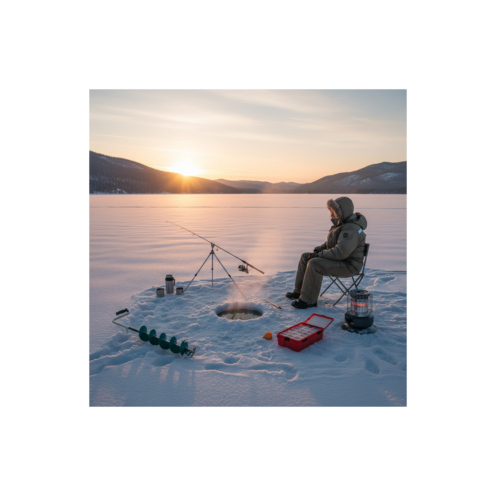 Ice Fishing Safety Gear and Tactics episode artwork