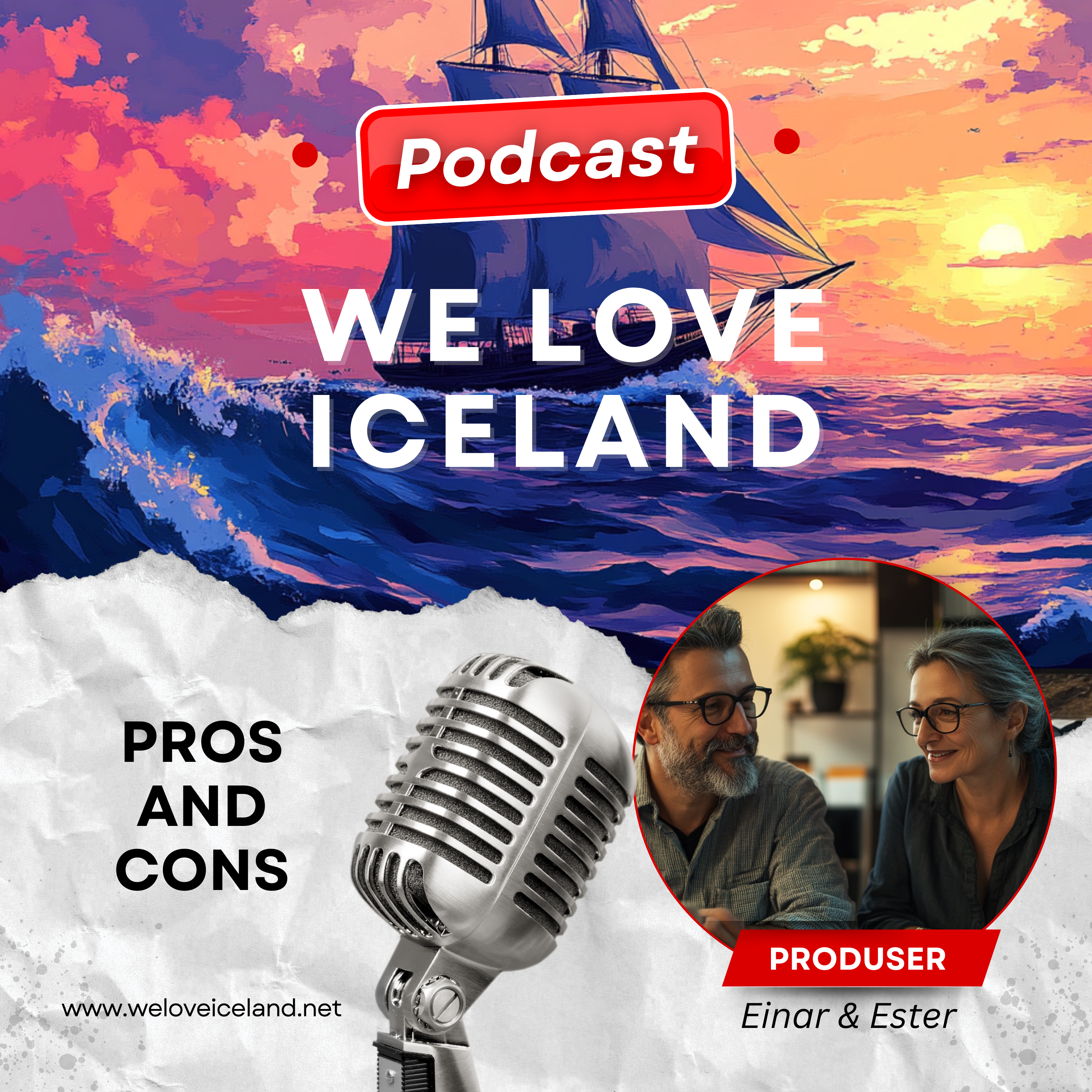 We Love Iceland - Pros and Cons episode artwork