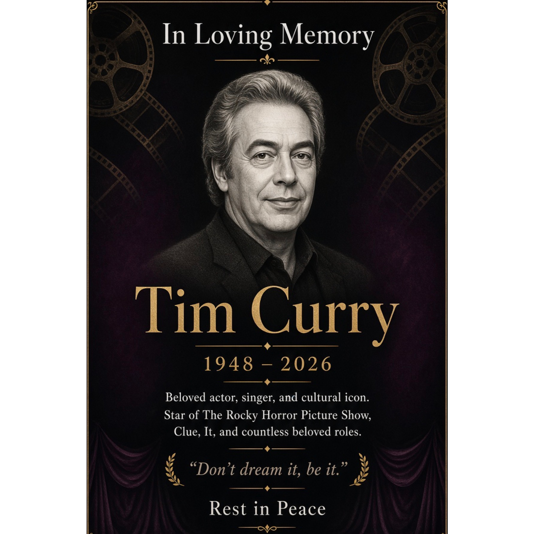 Entertainment : Tim Curry