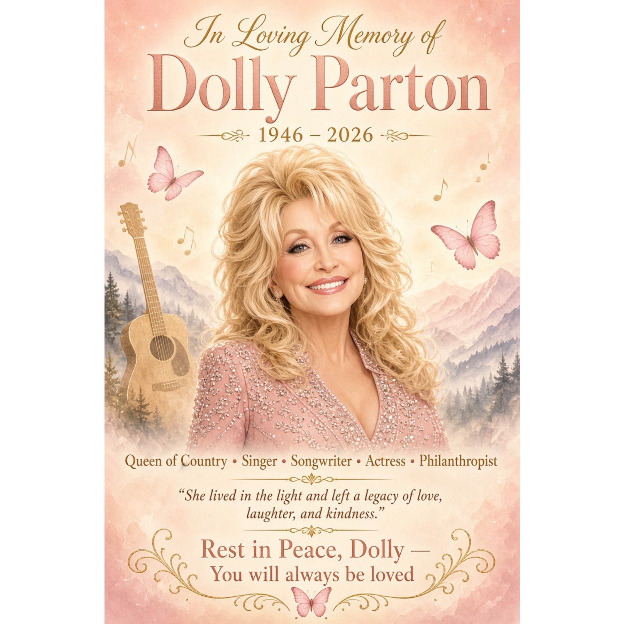 Entertainment : The Life & Times of Dolly Parton