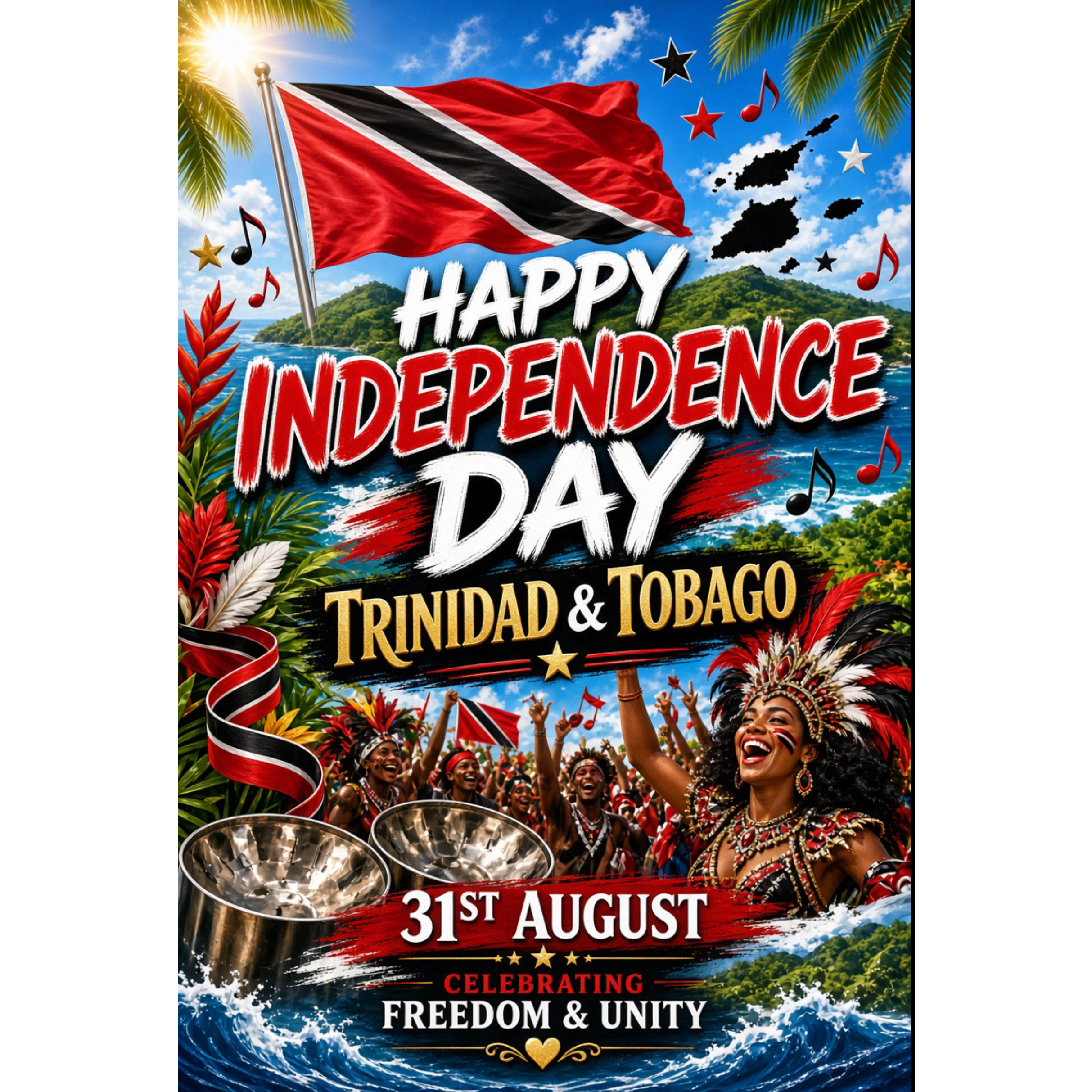 Culture : Trinidad and Tobago 64th Independence Day Celebrations