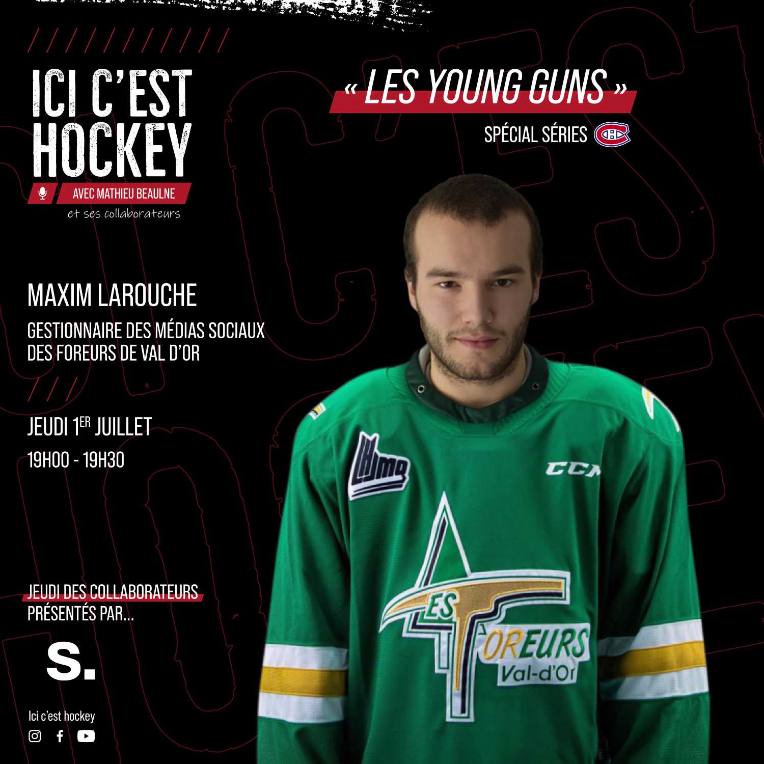 Épisode 38.1 - «Les young guns» avec Maxim Larouche ⛏