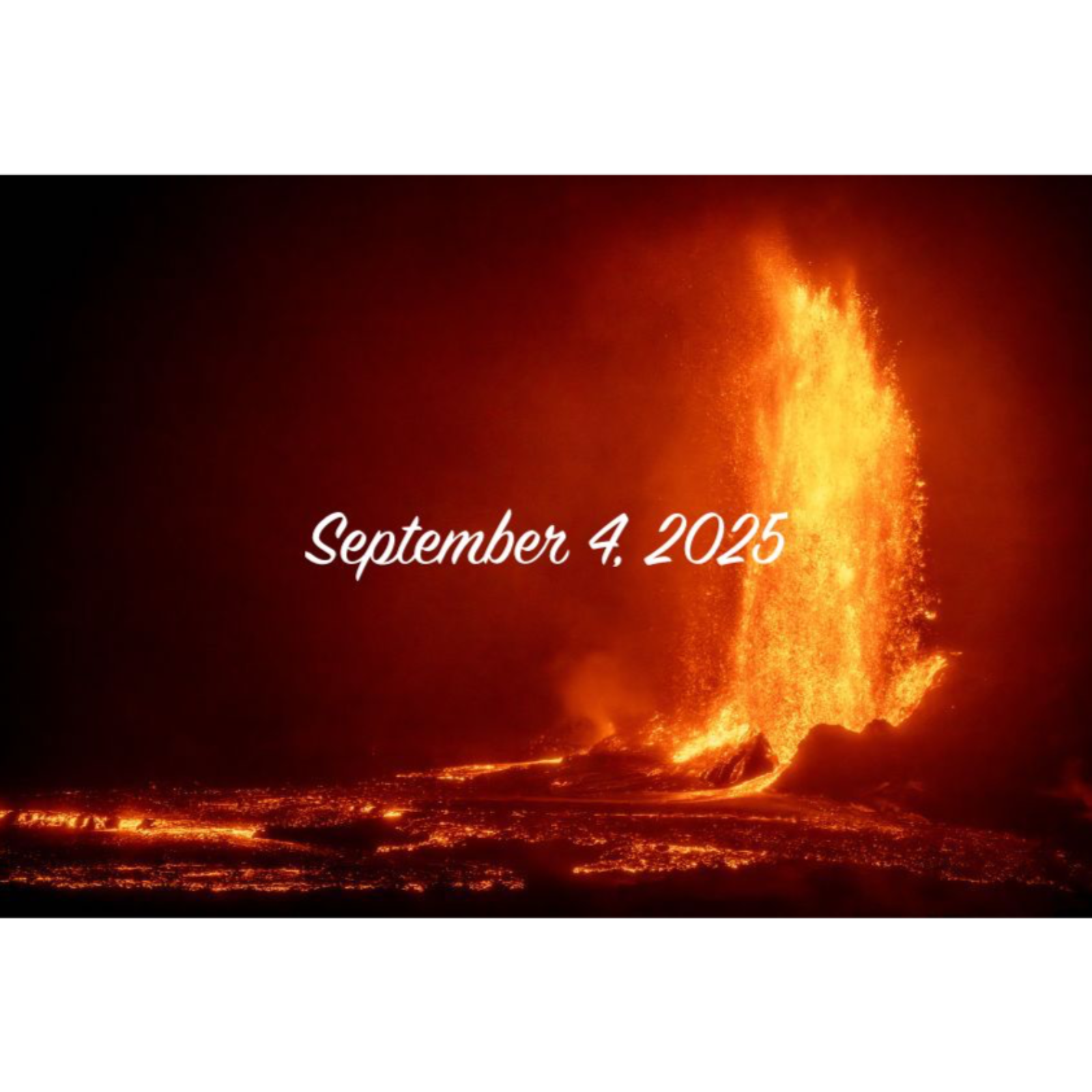 Episode 55 September 4, 2025 Almost M Flare, Kilauea Volcanic Activity and Morning Integration