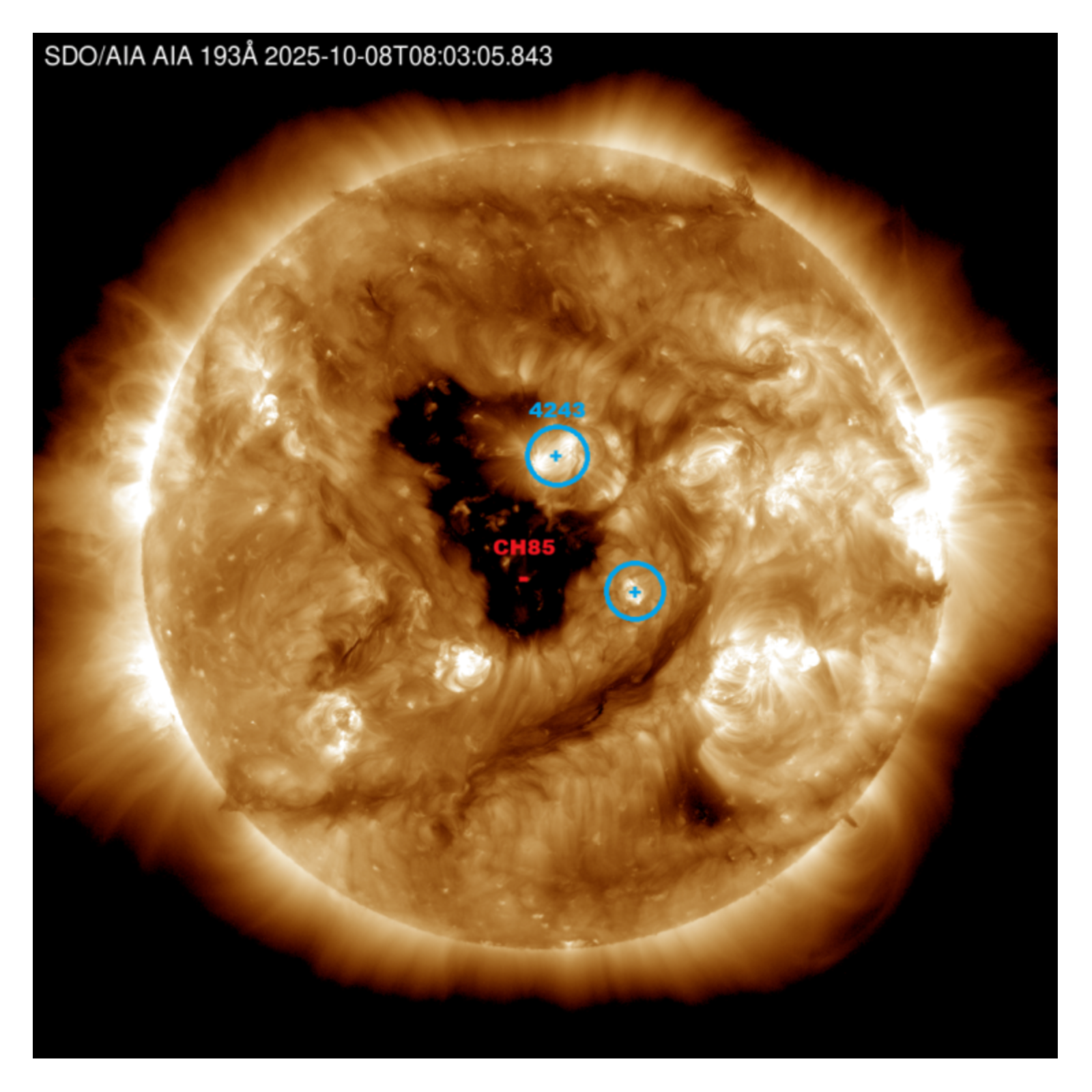 October 9, 2025 The Geomagnetic Storm That Wasn't, Unique Solar Wind, Geoeffective Coronal Hole and Mending