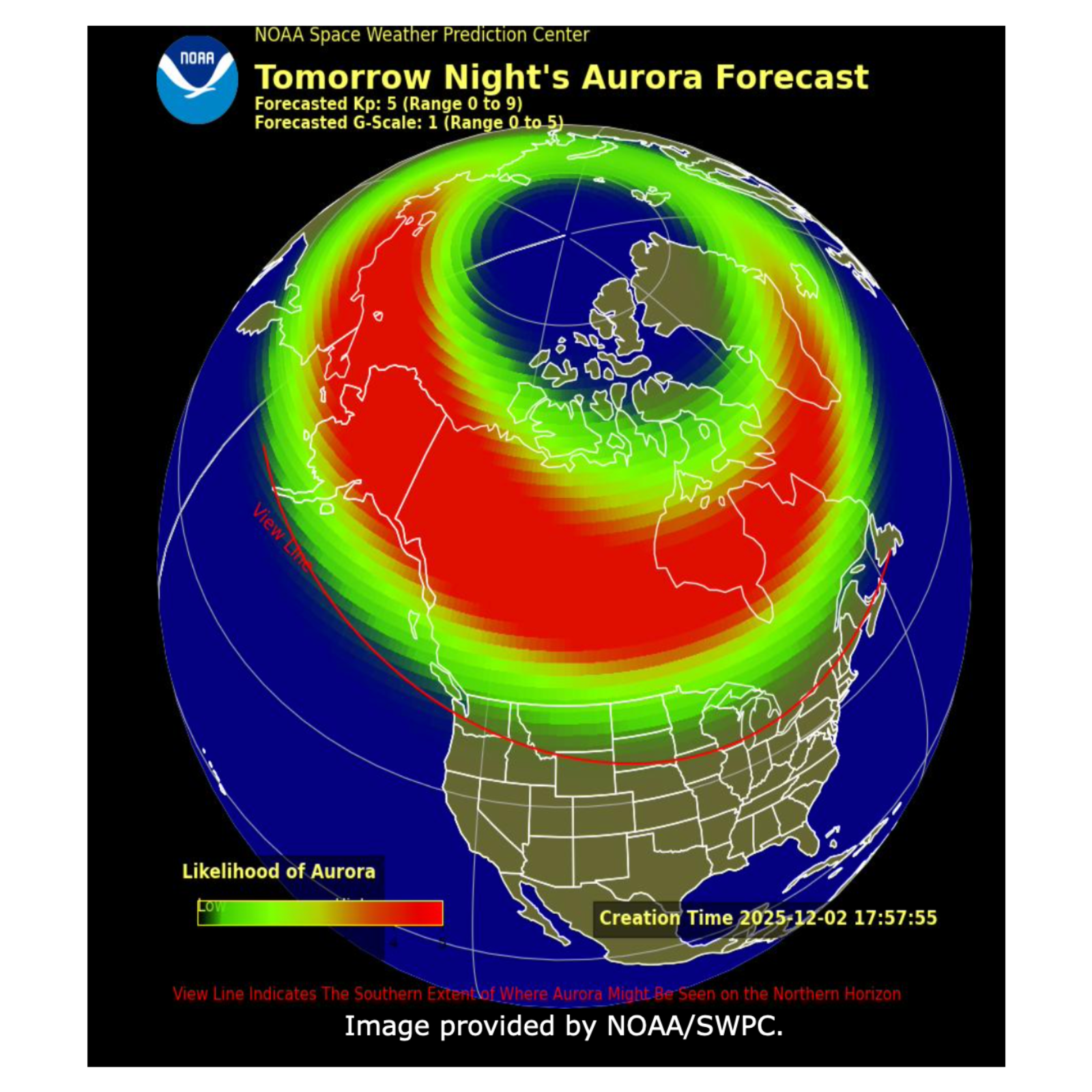 December 2, 2025 Geomagnetic Storming (G2) Expected Tomorrow and Solar Flare Prediction is High