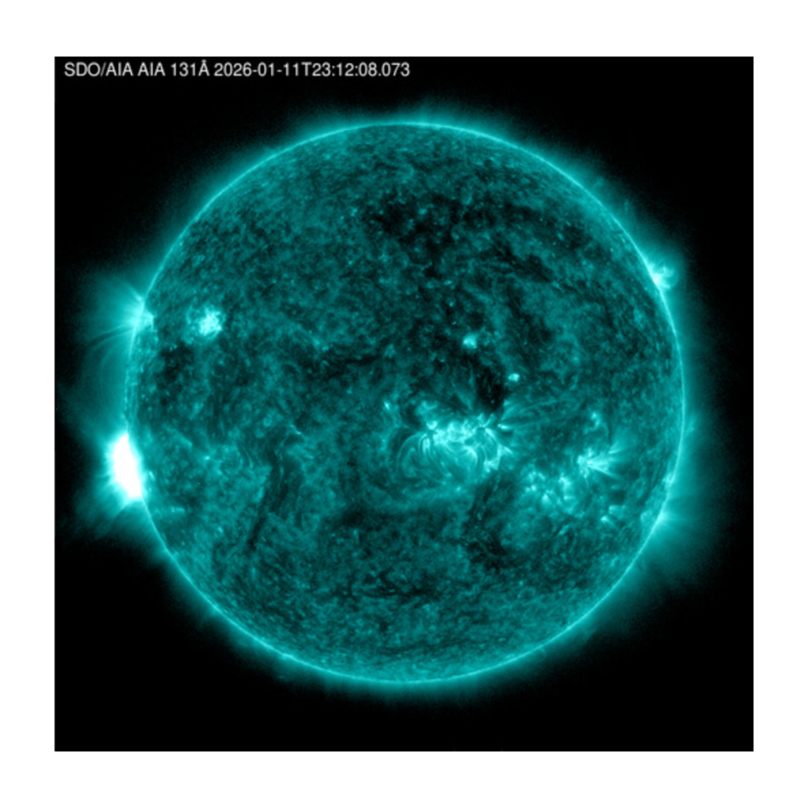 January 12, 2026 Trifecta of Solar Influences This Weekend (CME, Solar Flare and Solar Wind)