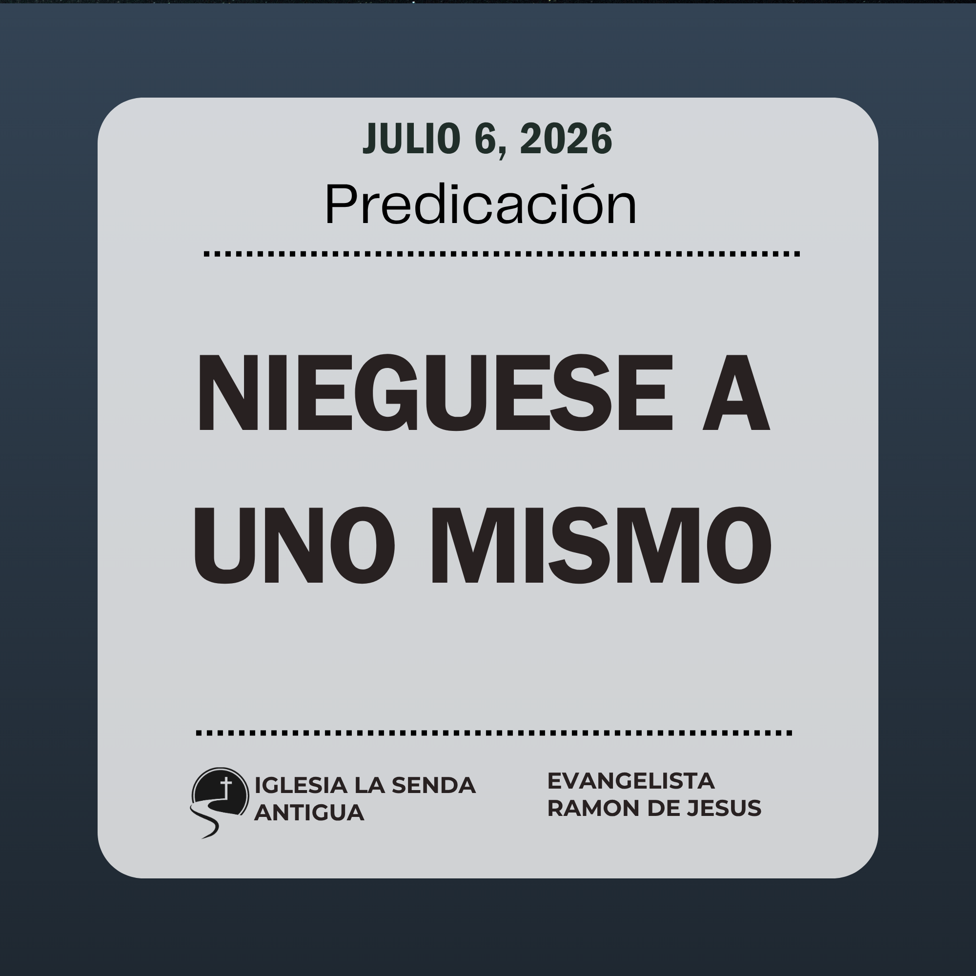 Nieguese a Uno Mismo episode artwork