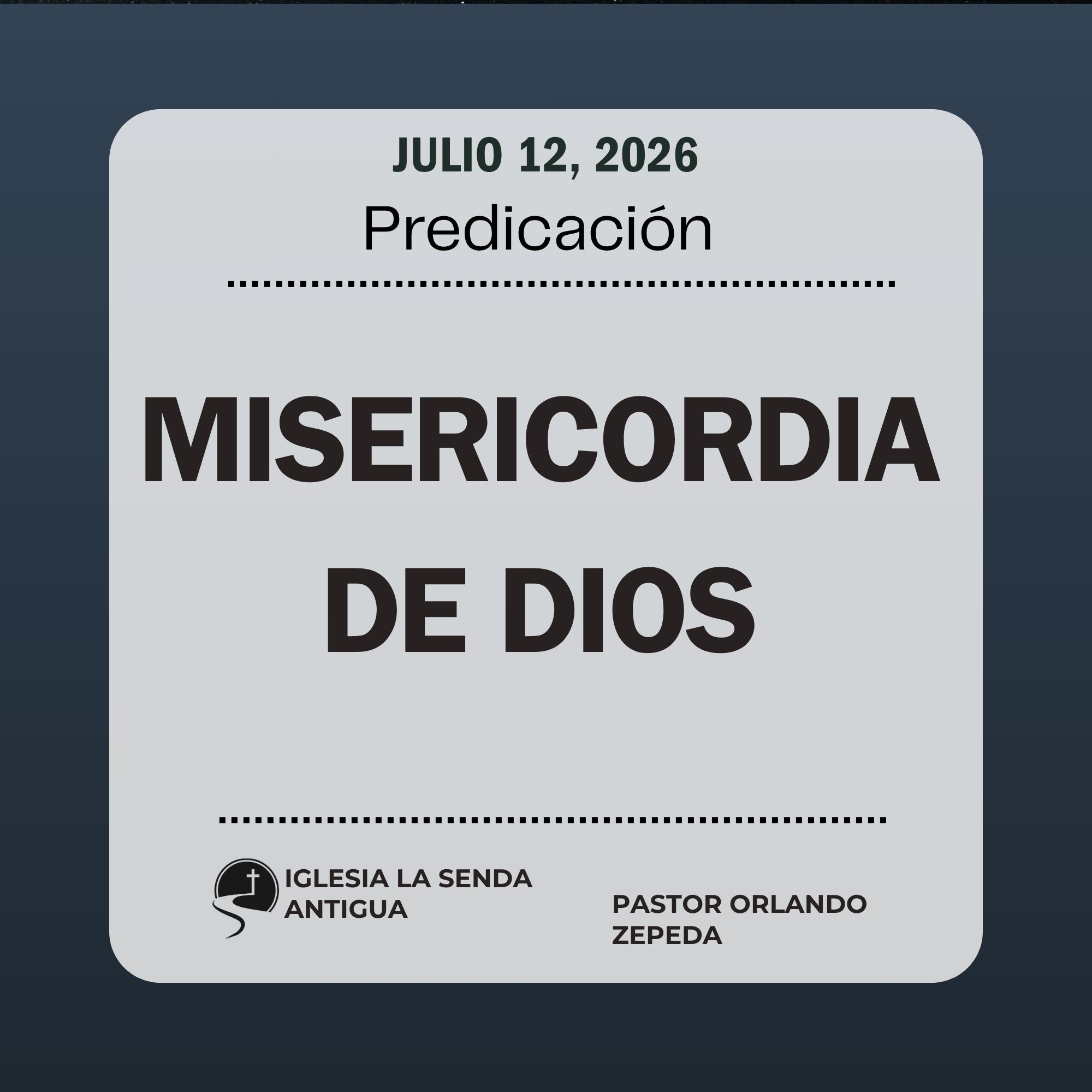 Misericordia de Dios episode artwork