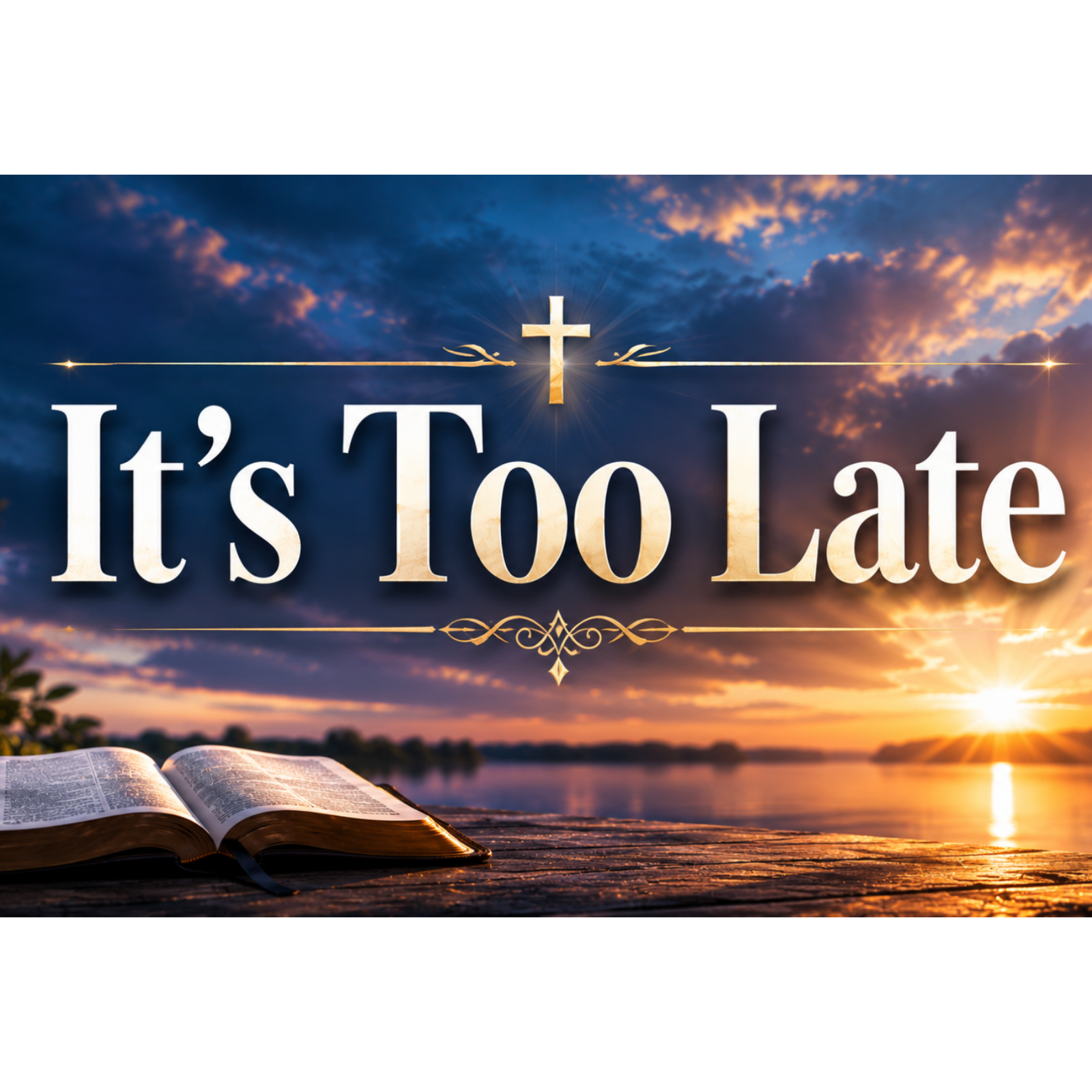 Pastor Sammy Reed- “It’s Too Late” episode artwork
