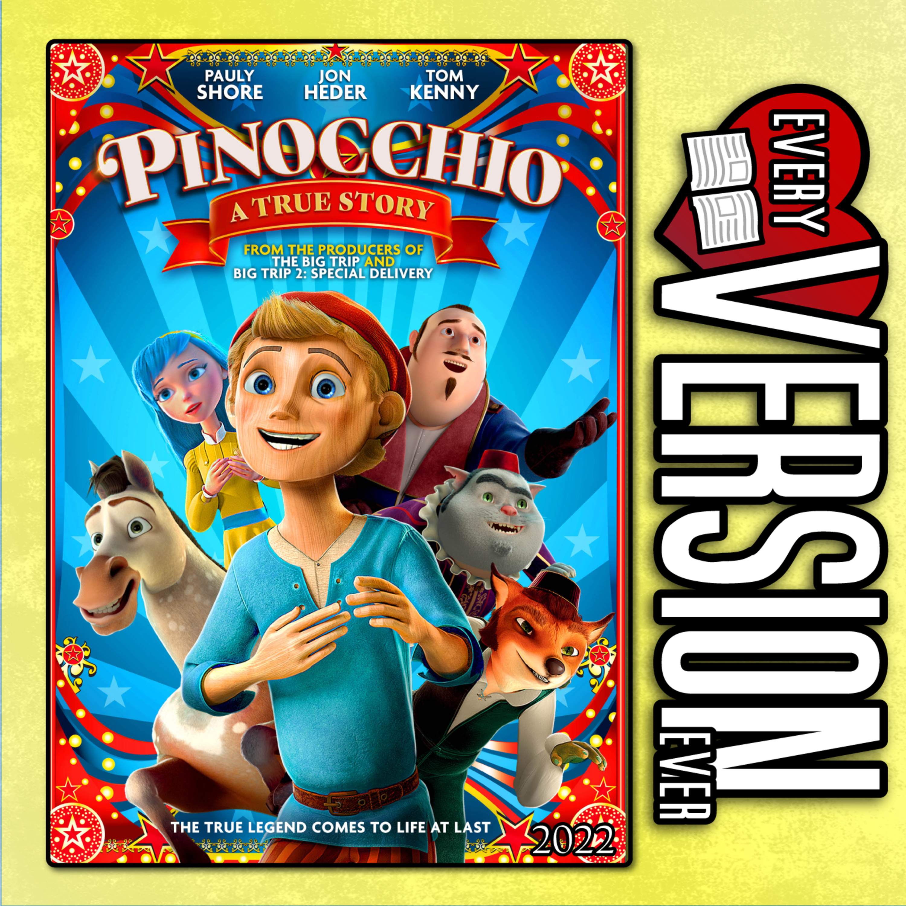 Pinocchio: A True Story - 2022 - With Katie Fabrick & Trivial Theater - Every Version Ever episode artwork