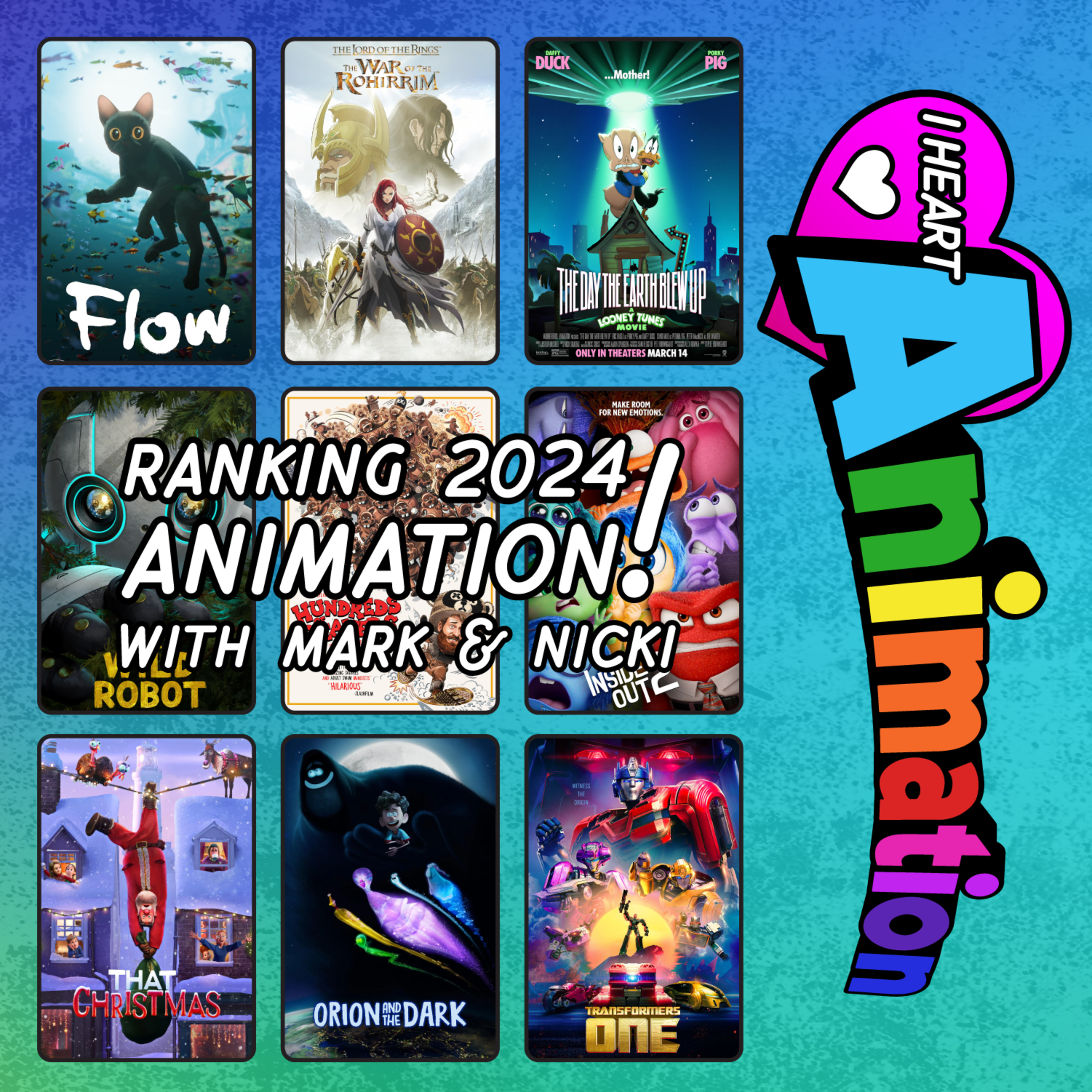 2024 Animation Ranking - Part 1 - With Trivial Theater & Mark Brown episode artwork