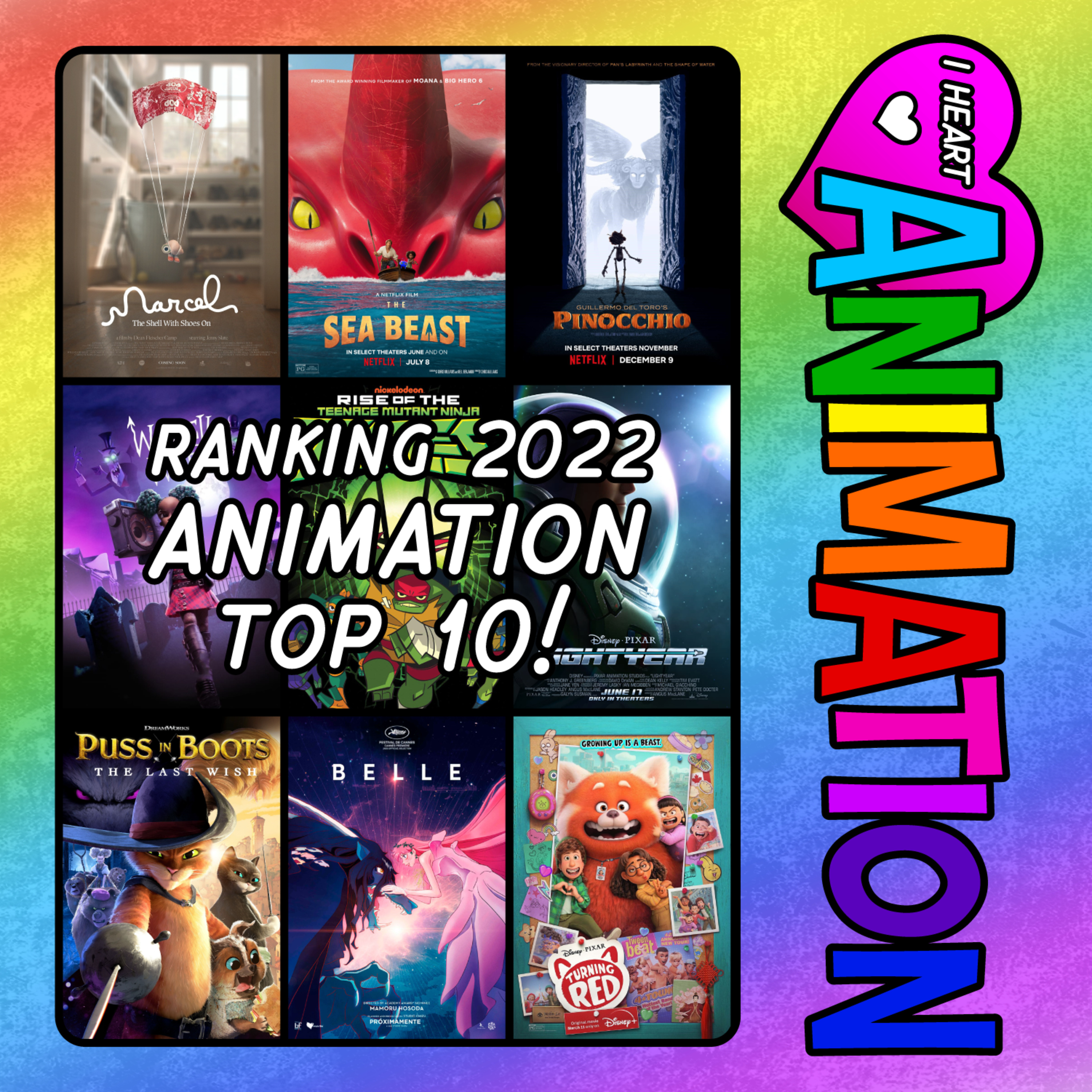 Top 10 Animated Features of 2022 with Katie Fabrick! - Part 2 - I Heart Animation episode artwork