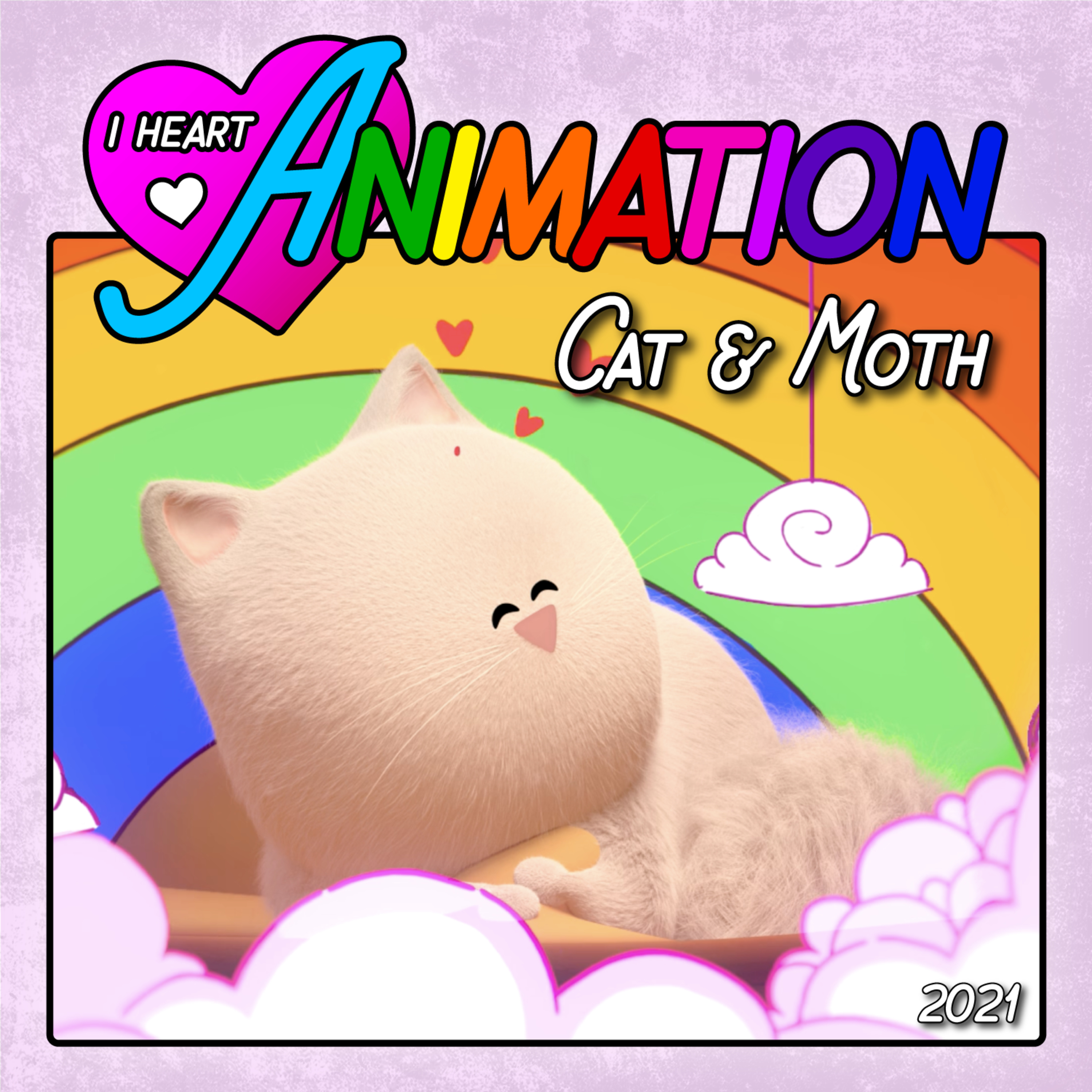 Cat & Moth - 2021 Short Film - with *Animator* Katie Fabrick! - I Heart Animation episode artwork