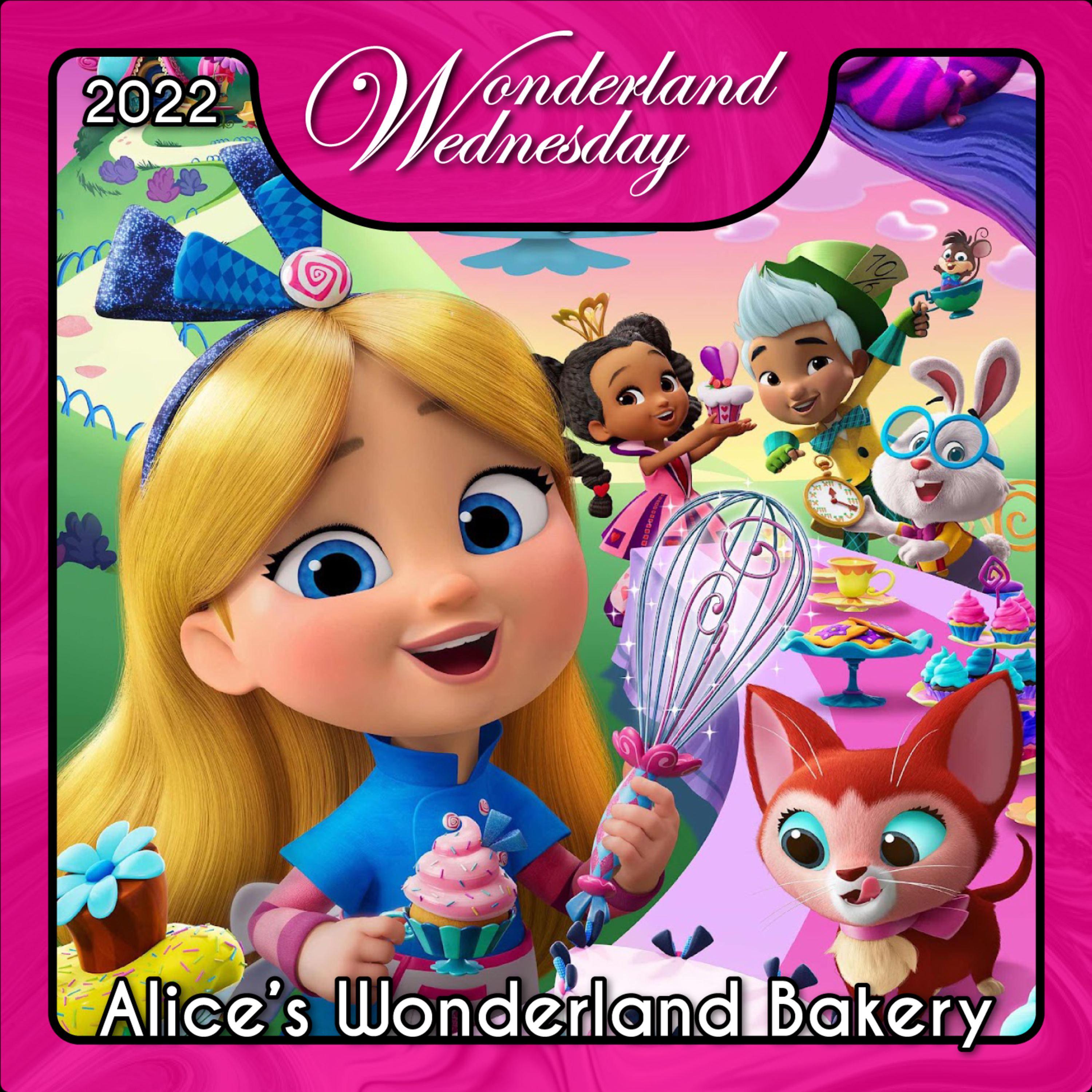 Alice's Wonderland Bakery - 2022 Disney Jr. Series - With Phantomwise episode artwork