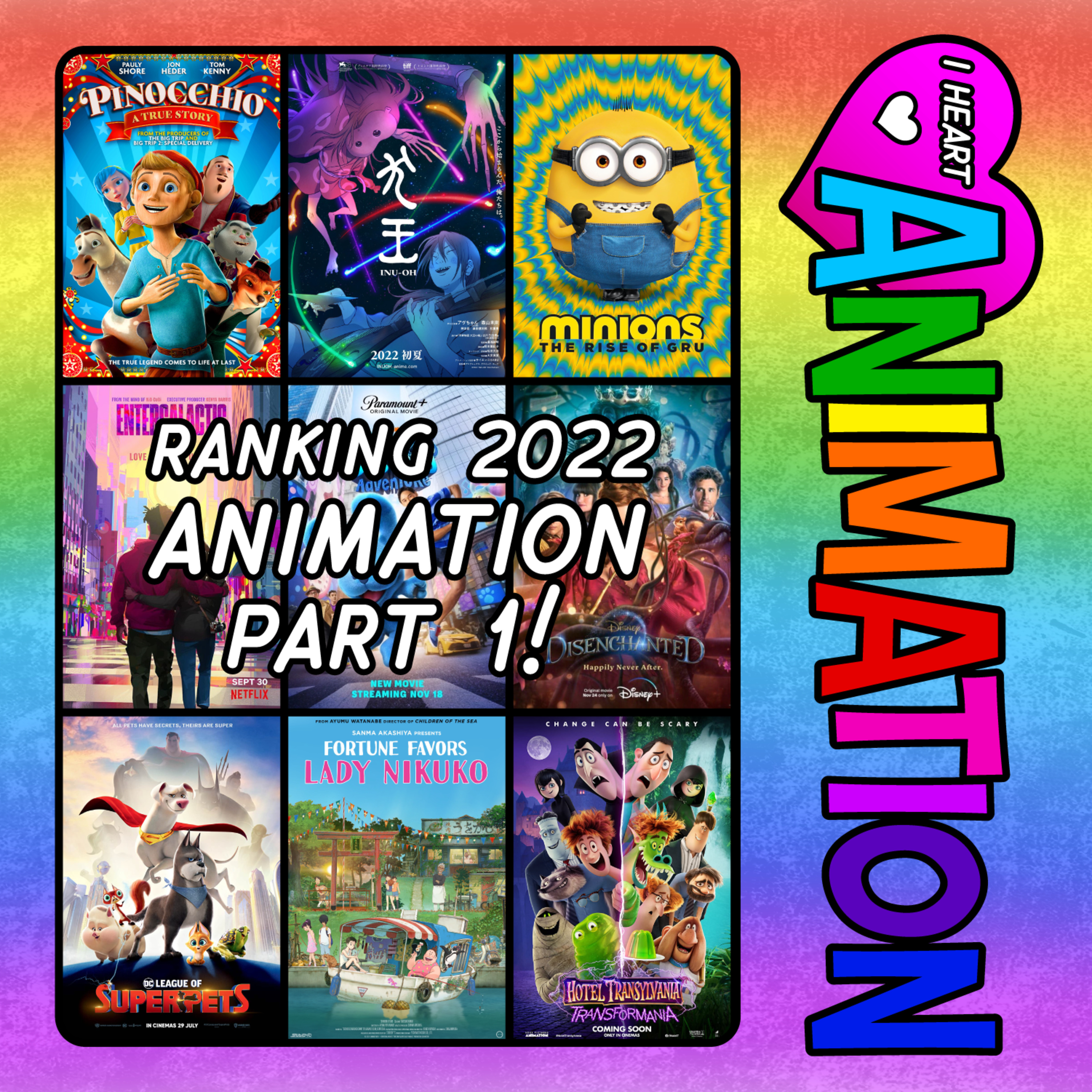 Ranking 2022 Animated Features with Katie Fabrick! - Part 1 - I Heart Animation episode artwork